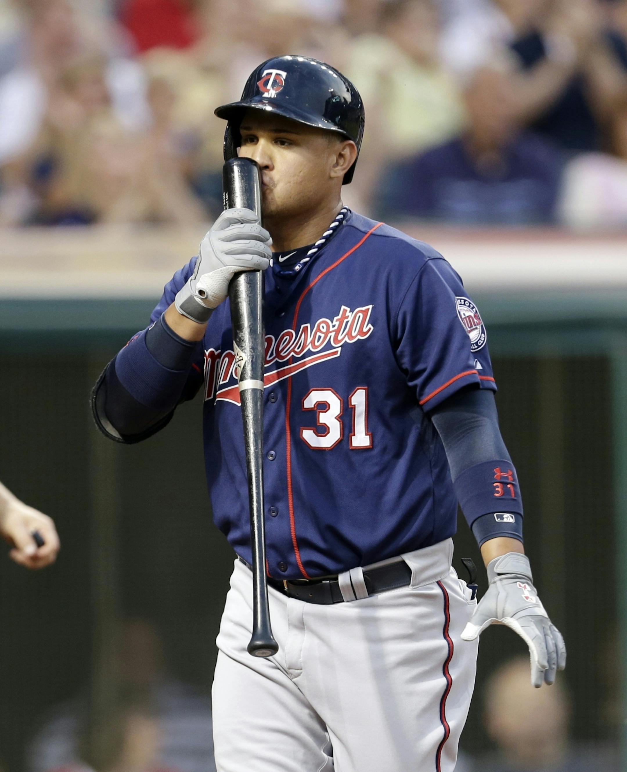 Minnesota Twins' Oswaldo Arcia