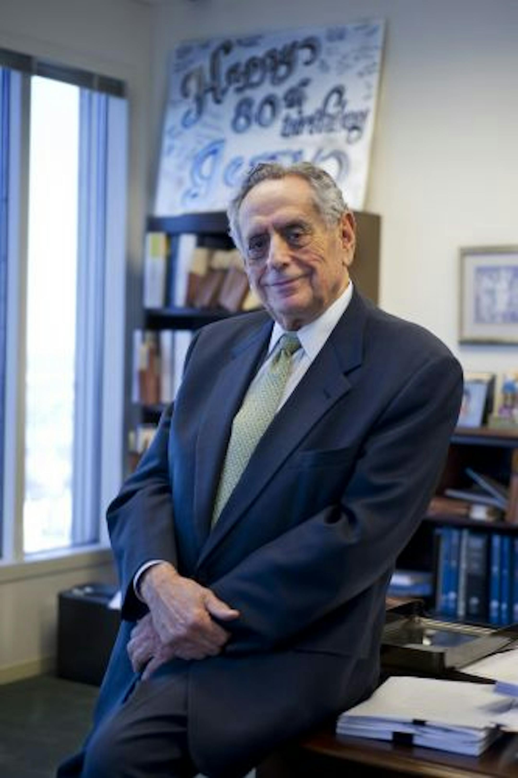 Attorney Jerry Simon says "I don't know when to quit."