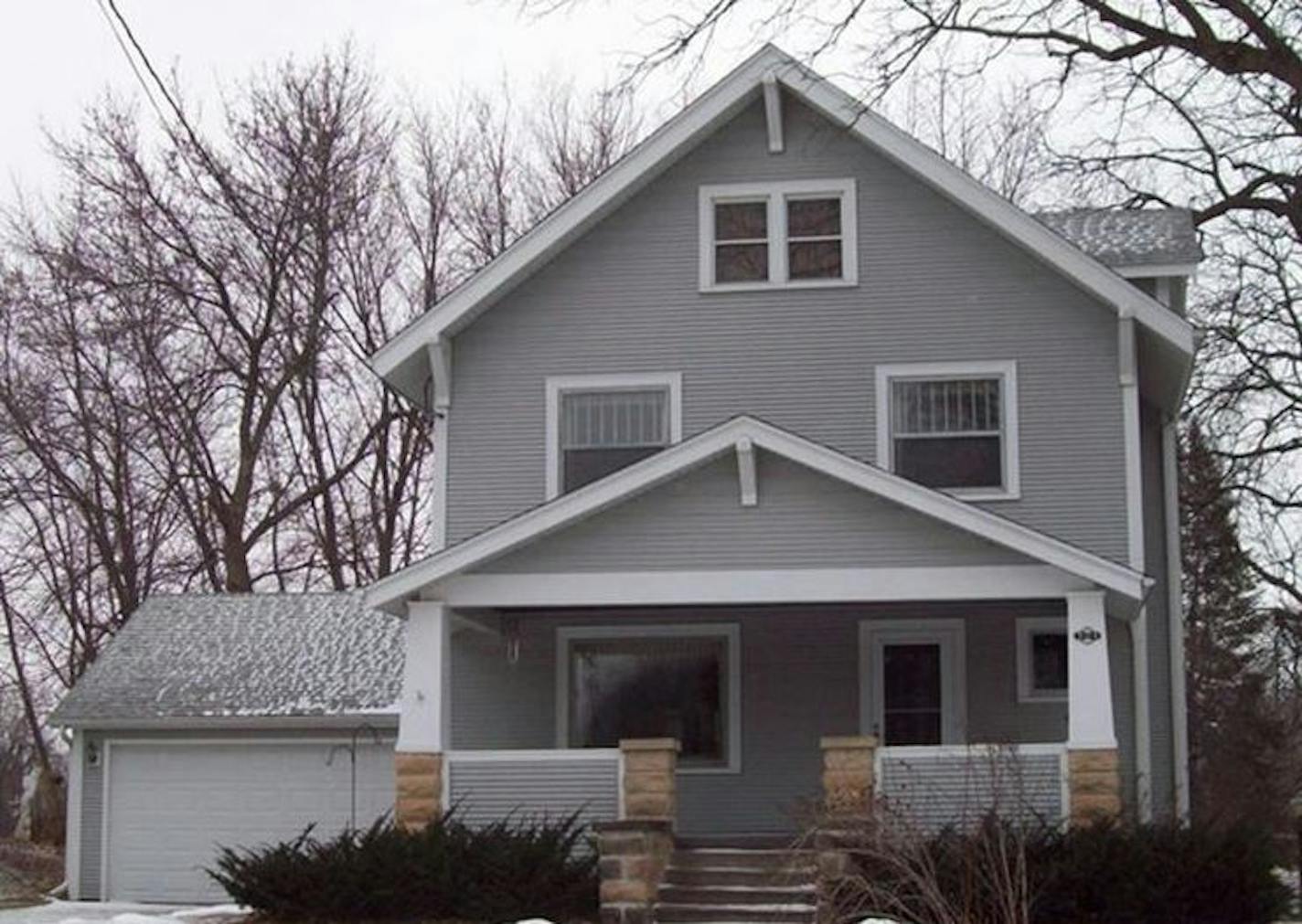 Gunfire involving police and a suspect in Waseca occurred Monday night in connection with this house in the 900 block of 3rd Avenue SE.