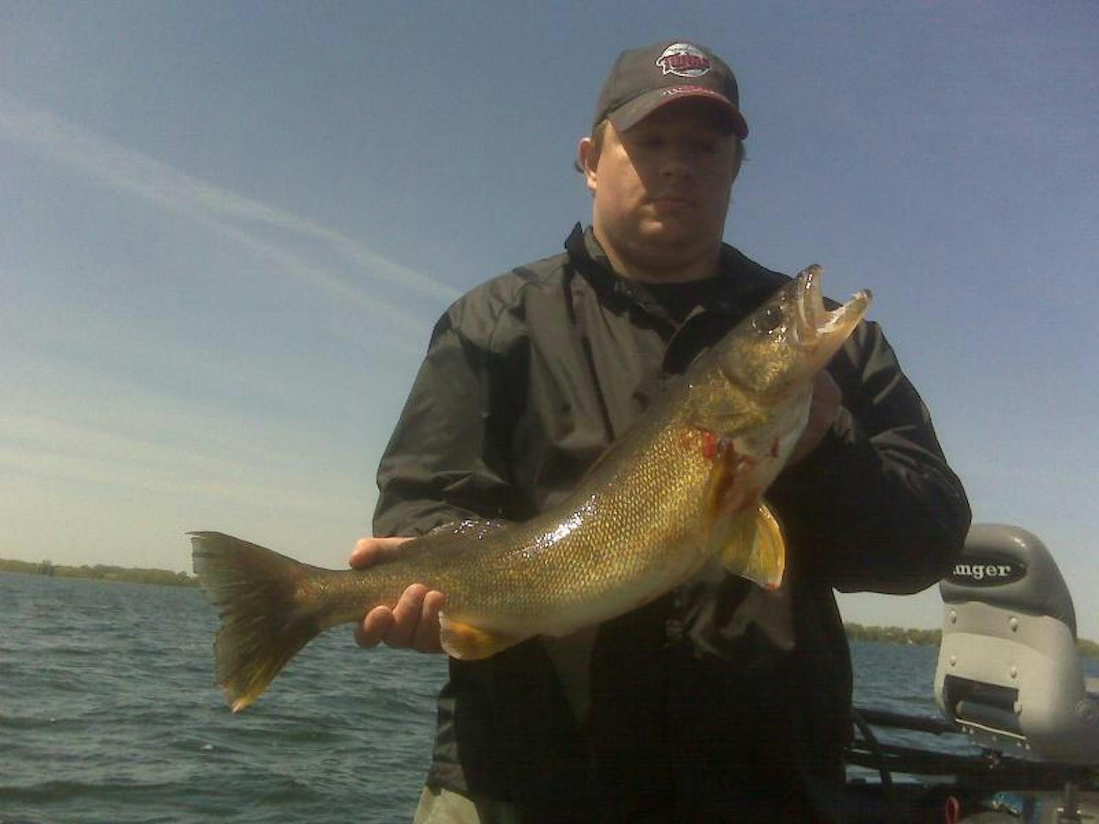 Chad's personal best 27 and 1/4 inch Walleye caught and released.