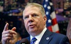 FILE - This June 14, 2017 file photo Seattle Mayor Ed Murray takes a question at a news conference at City Hall in Seattle. A fifth man has accused Mu