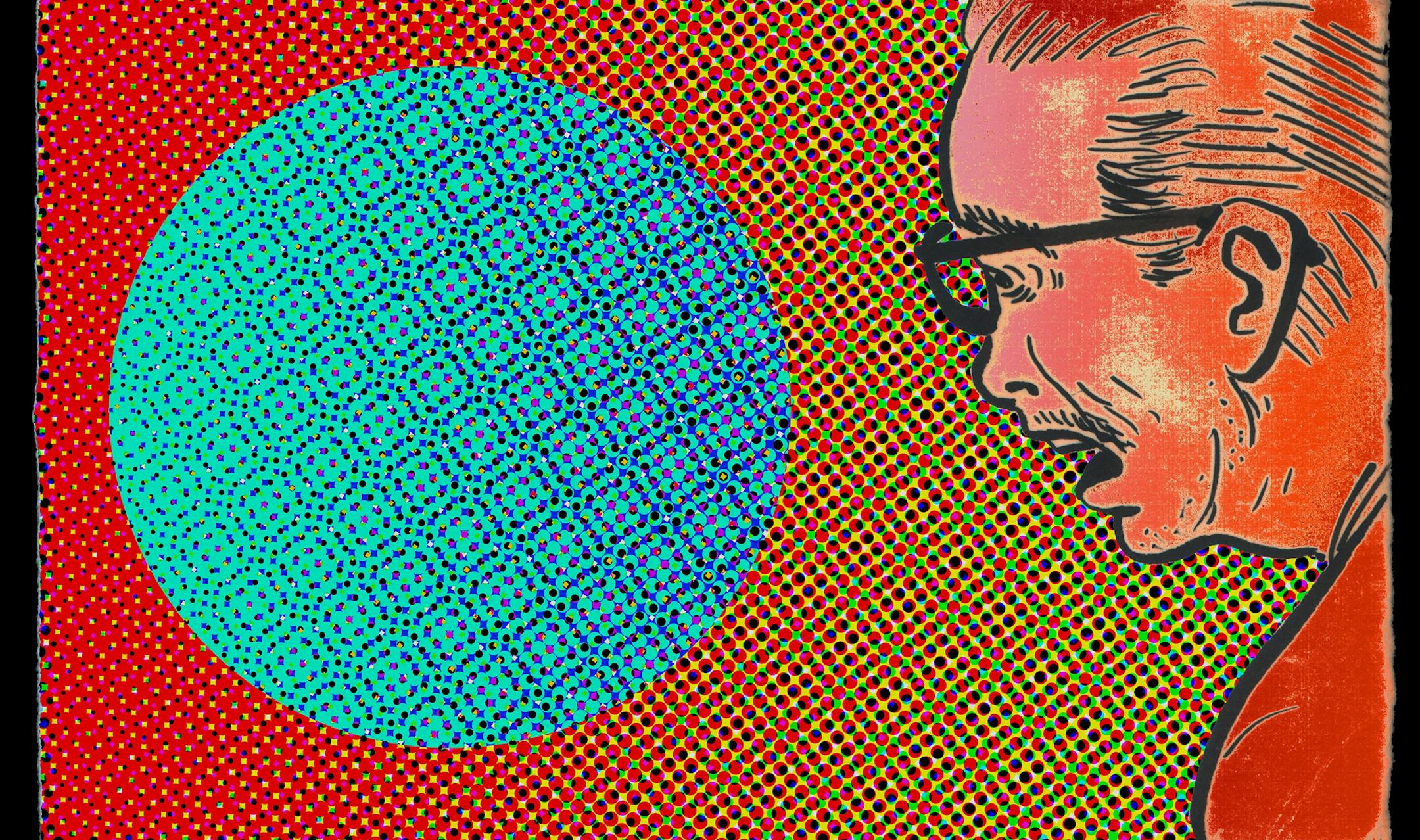 Mark Mothersbaugh 1964 ñ Monument to the conquerors of space, 2012. Ink jet on paper 43 x 65 3/10 in.