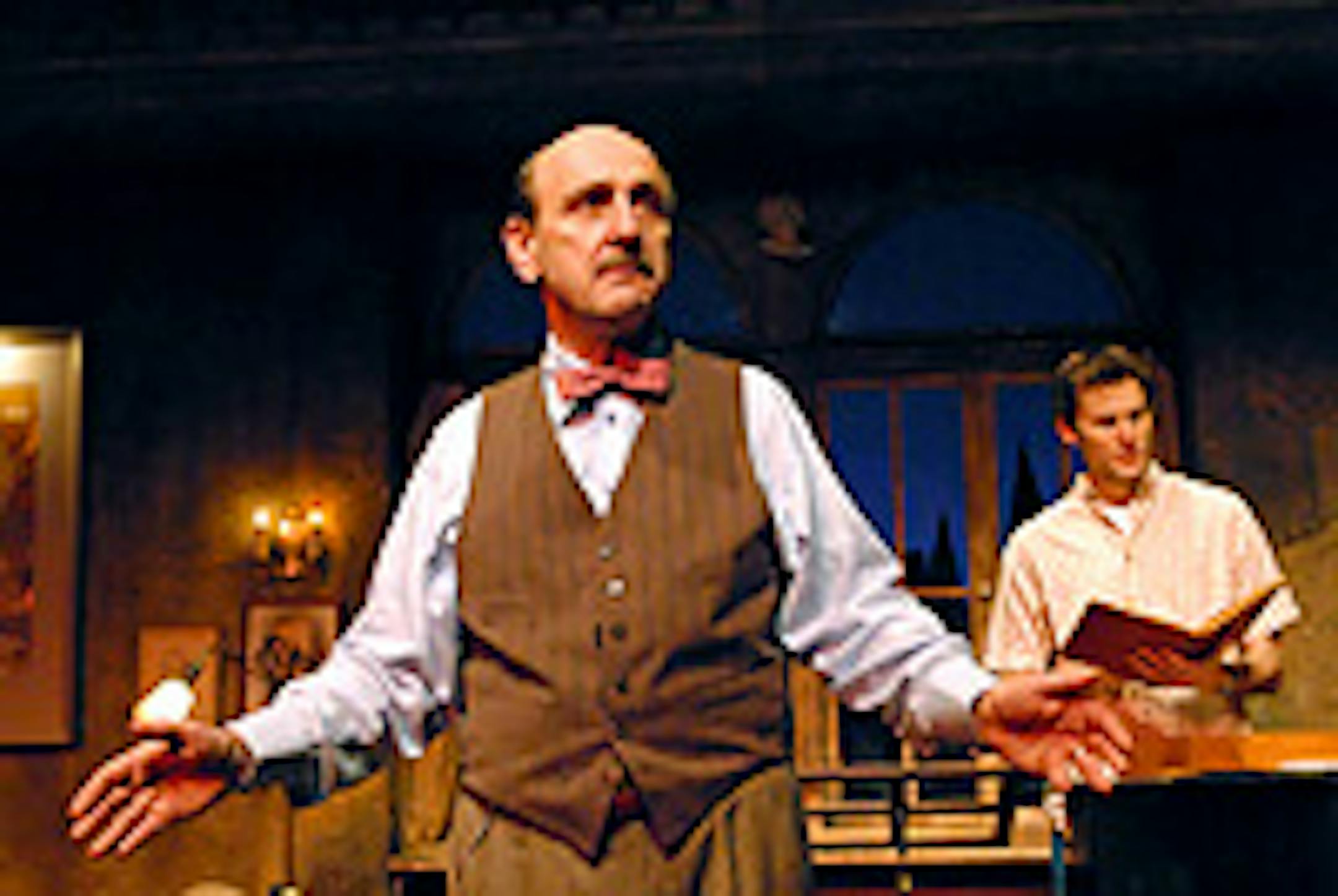 Raye Birk as Professor Josef Mashkan in Theater Latte Da's production of "Old Wicked Songs" at the Guthrie Studio.