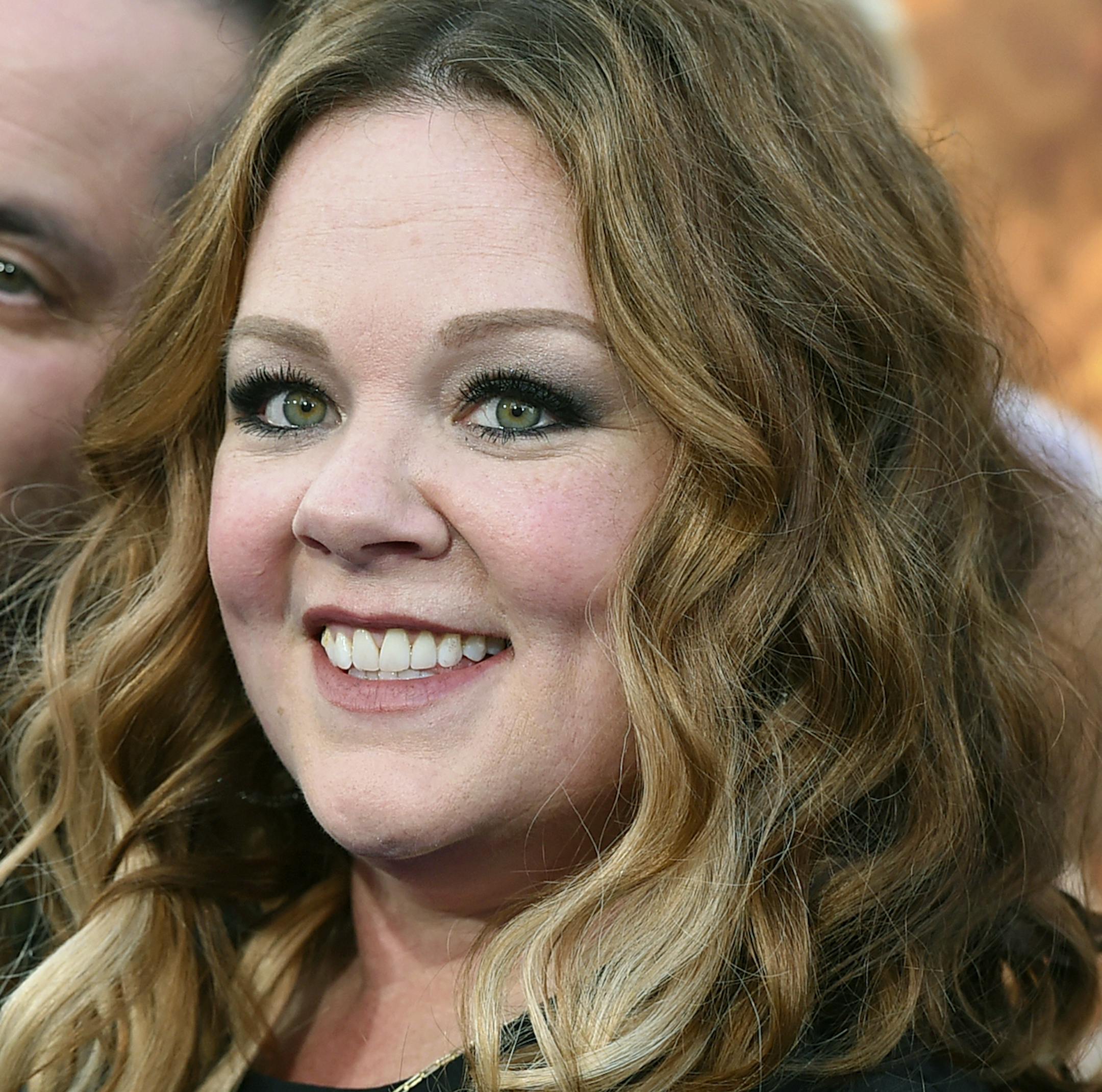 Ben Falcone, left, and Melissa McCarthy arrive at the Los Angeles premiere of "CHIPS" at the TCL Chinese Theatre on Monday, March 20, 2017. (Photo by Jordan Strauss/Invision/AP)