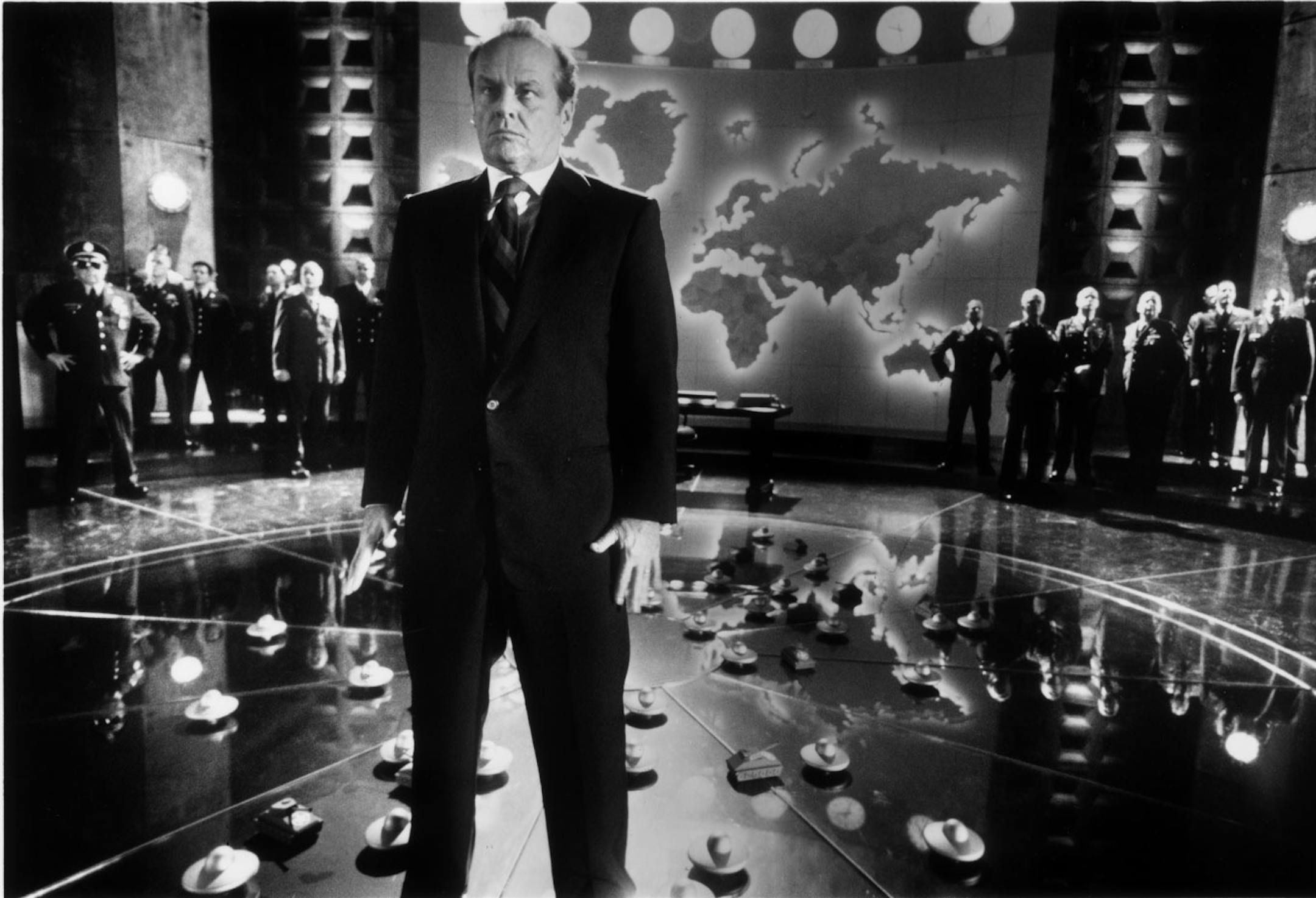 Jack Nicholson in the 1996 movie "Mars Attacks." Photo by Bruce Talamon provided by Warner Bros.