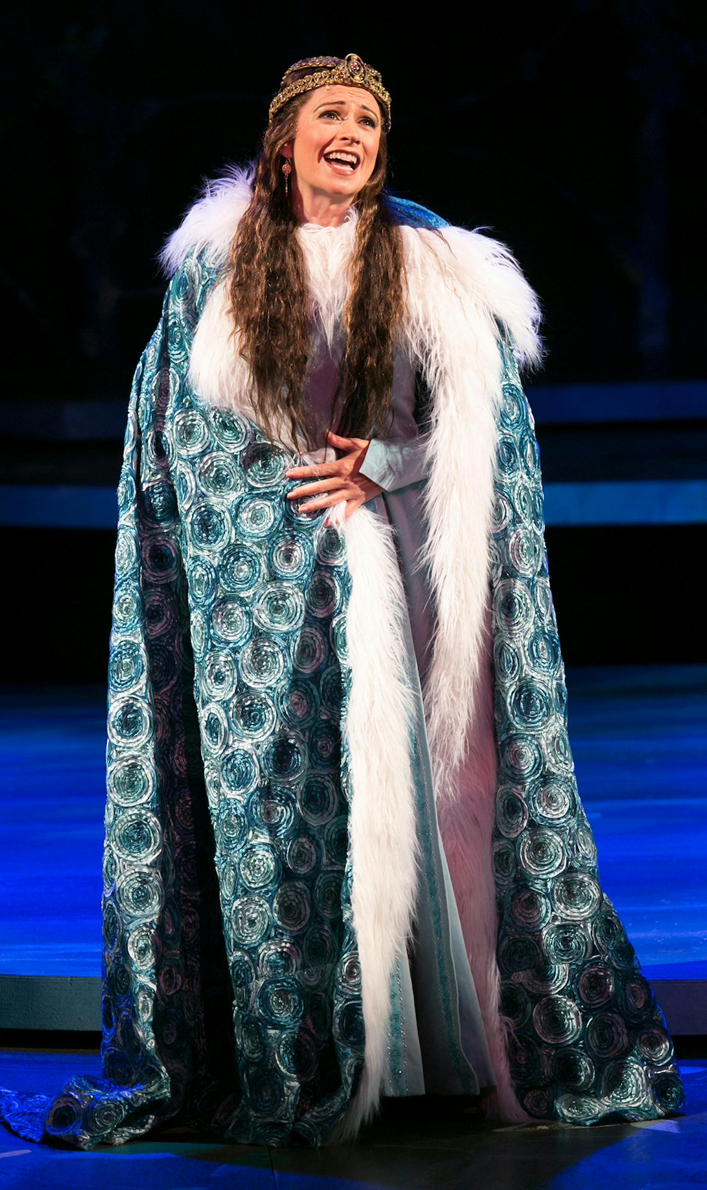 Anker as Guenevere in Chanhassen&#x2019;s &#x201c;Camelot.&#x201d;