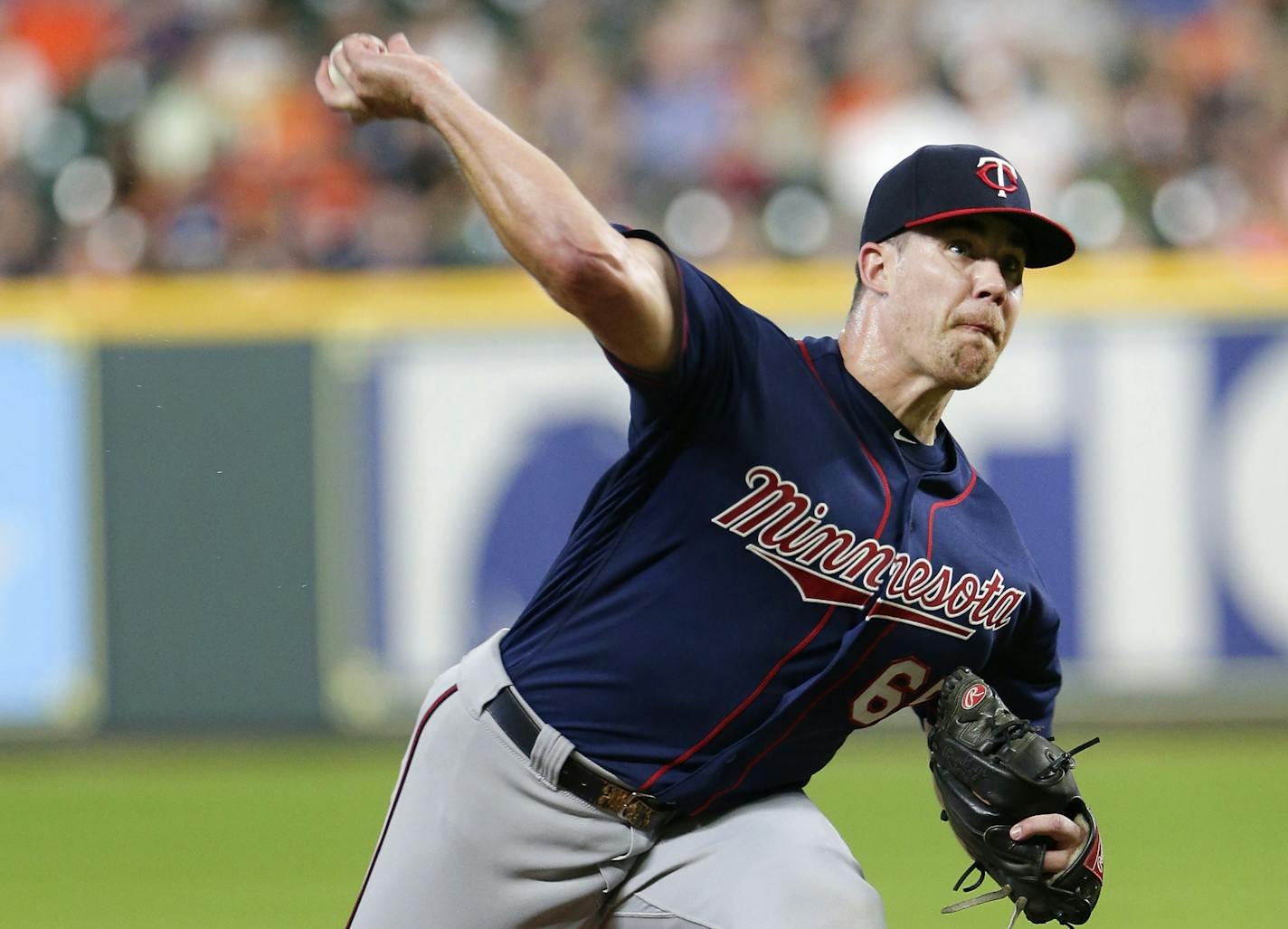 Twins reliever Trevor May believed what he saw on TV — that one of his pitches actually reached 100 miles per hour Monday.