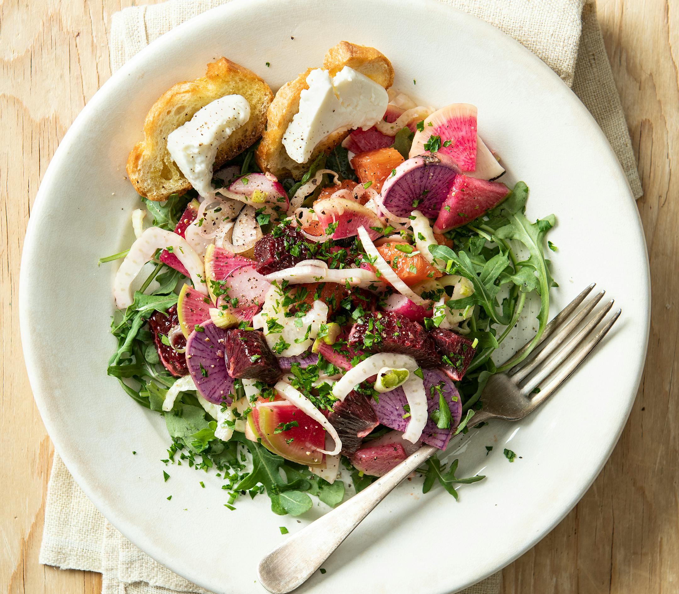 Winter Salad of Radishes adds a light but fiery touch to dinners. Credit: Mette Nielsen, Special to the Star Tribune