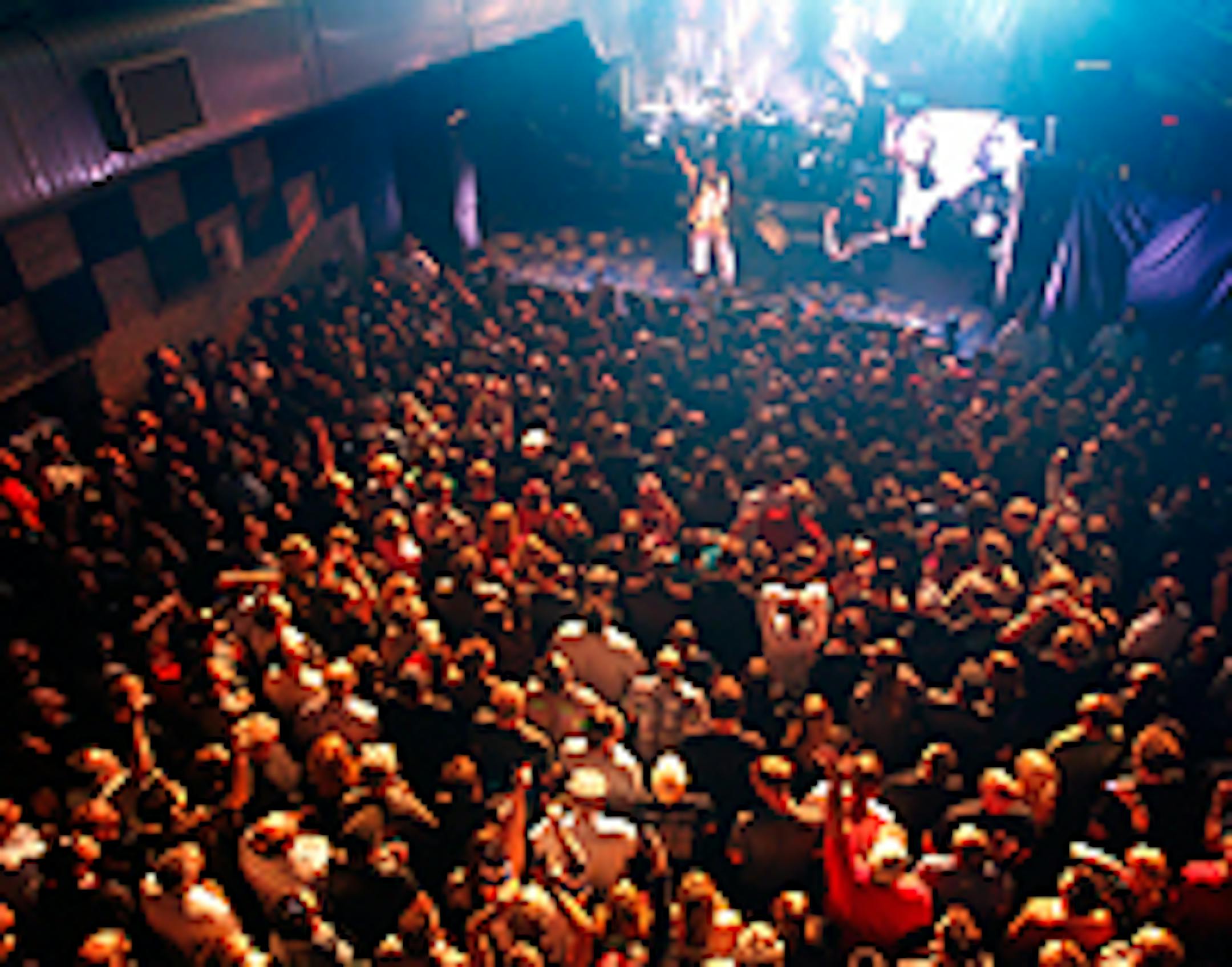 At least the people in the front could see Jane's Addiction play at the Brick on Monday night