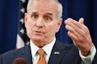 Gov. Mark Dayton has he would sign it the health insurance rebate plan if passed by the House and Senate.