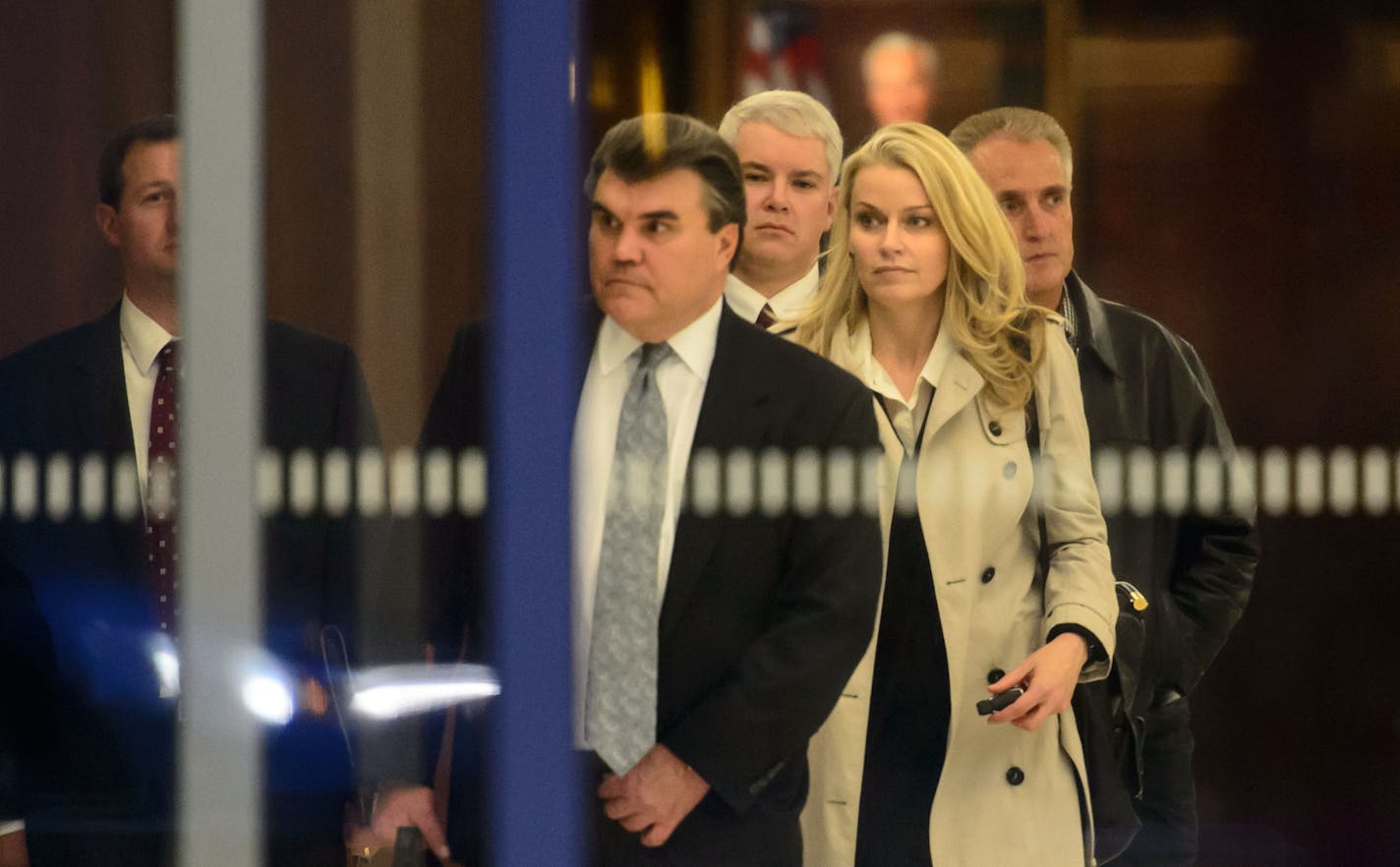 Michelle Palm left the U.s. Courthouse in St. Paul Friday, November 8, 2013 after her sentencing in the Tom Petters case. Last of Petters-realted sentencings as three people who have already pleaded guilty are sentenced. Hedge fund managing director Michelle Palm will be appeared for sentencing for securities fraud and lying to the Securities and Exchange Commission. ] GLEN STUBBE * gstubbe@startribune.com EDS, Pls confirm ID w Dave Phelps who was in the courtroom.