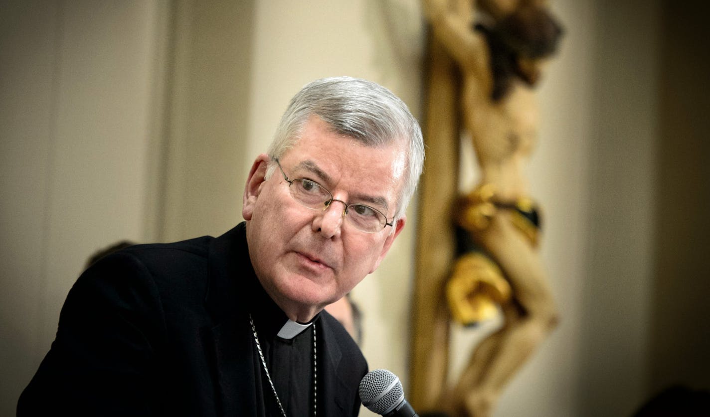 Former St. Paul and Minneapolis Archbishop John Nienstedt