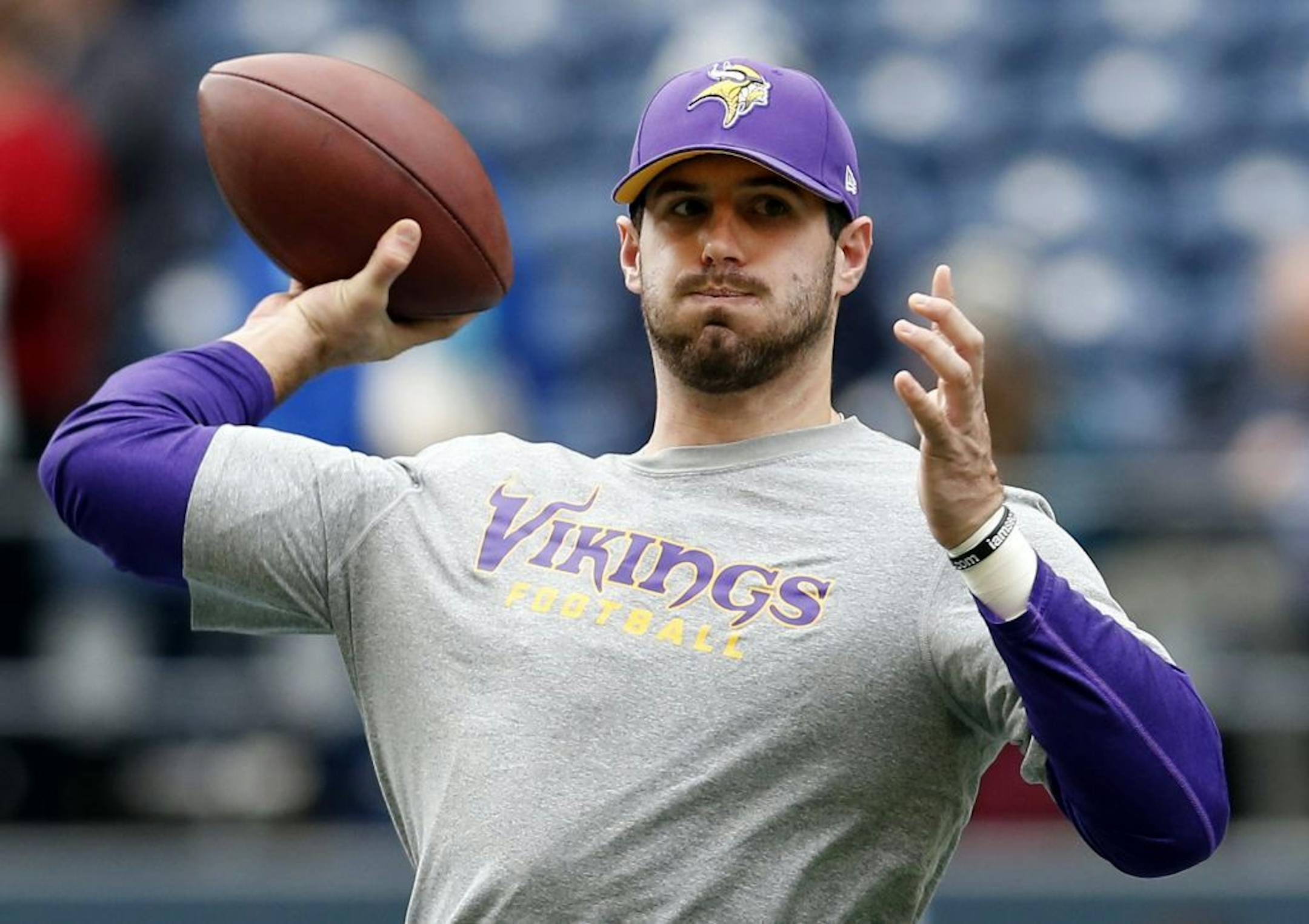 Minnesota Vikings quarterback Christian Ponder