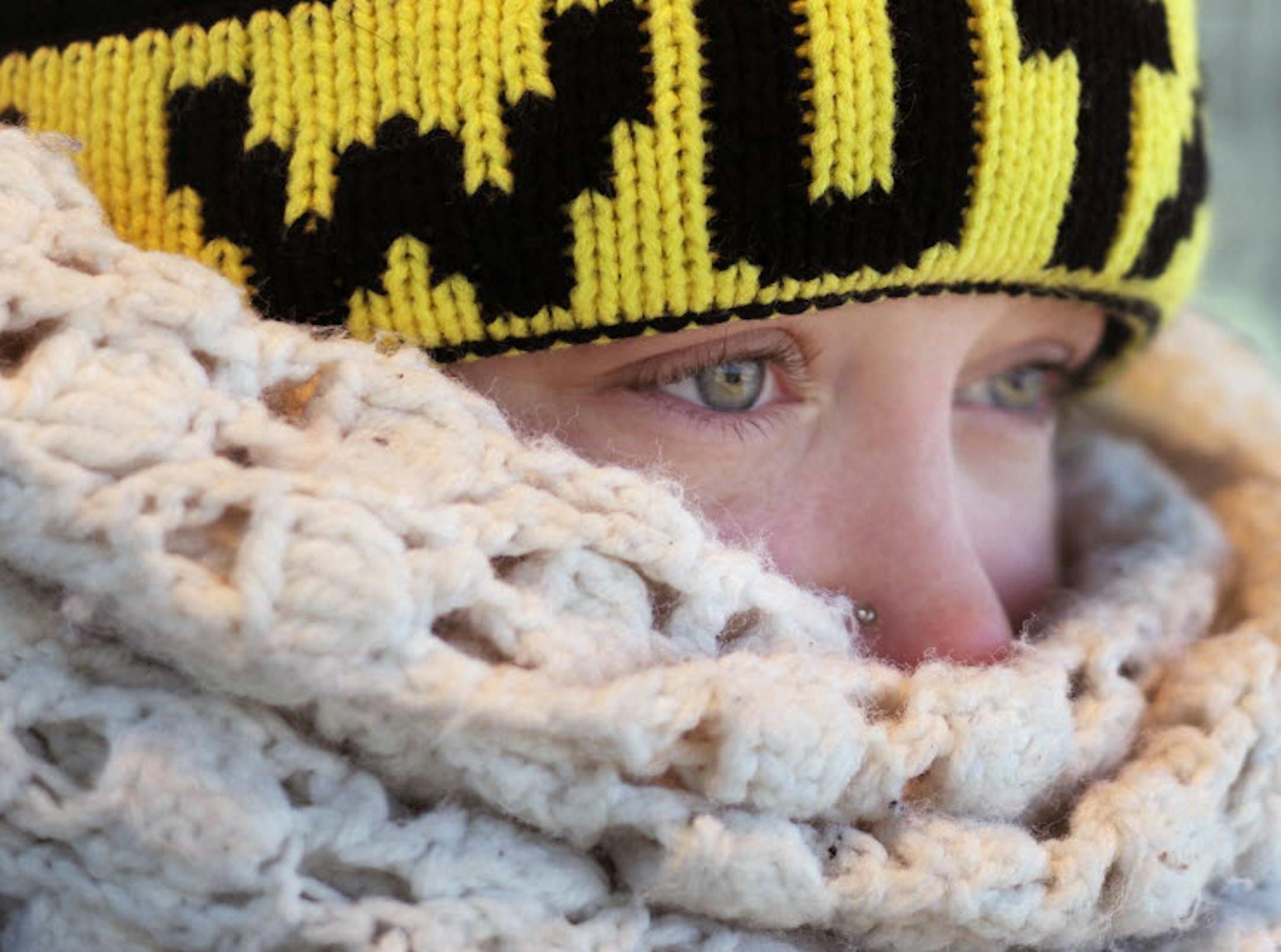 Amanda Marx was waiting for the light rail train at the Lake Street Station to work at the Mall of America on Sunday. She said her car did not start for the first time in three years.