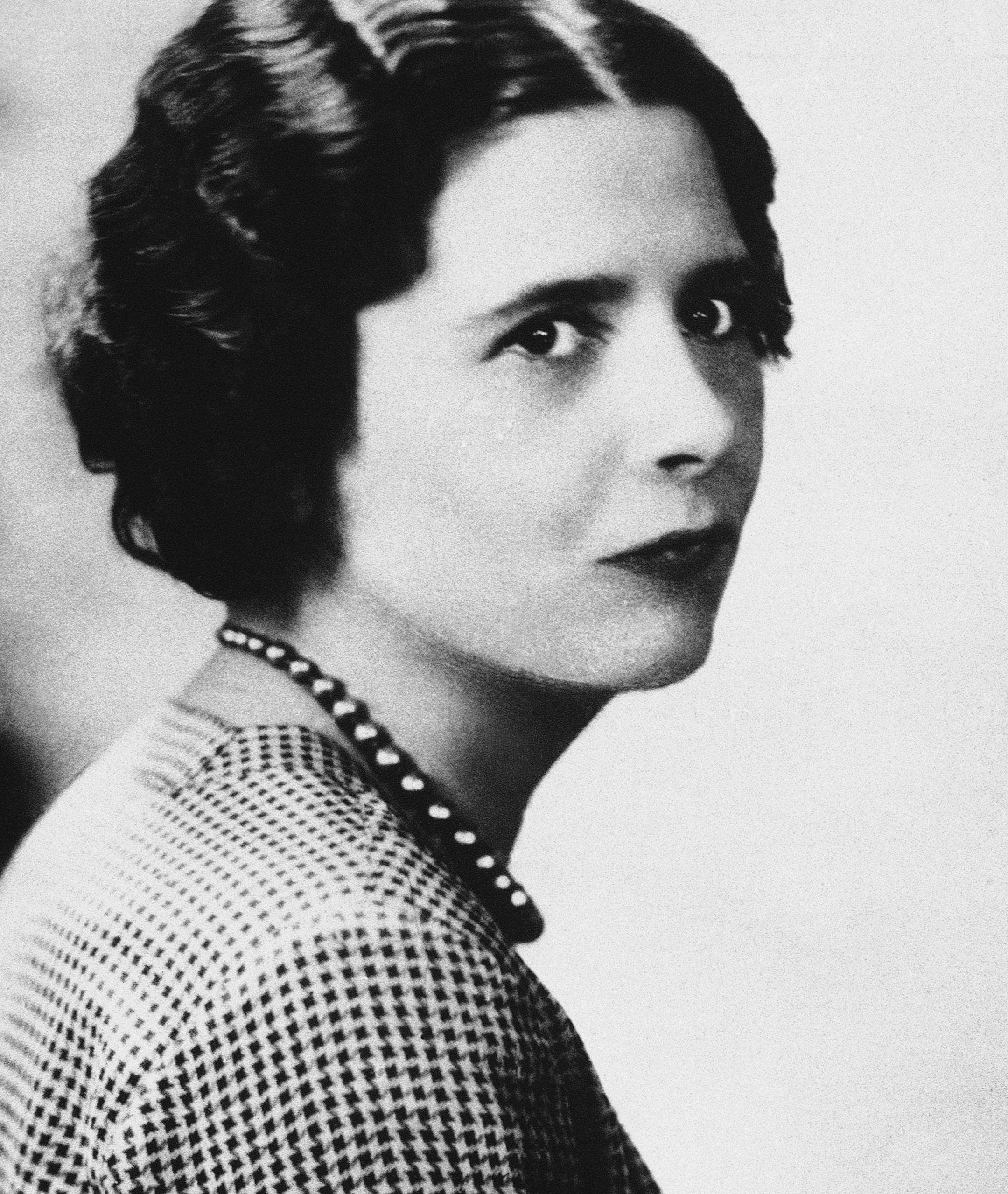 Rebecca West shown in September 1930, one of Englandís foremost novelists, was married in London in November to Henry Maxwell Andrews, a banker. The marriage has brought smiles to those who remembered that Miss West, not long ago, referred to the average British husband as a ìperfect nuisance.î Her real maiden name is Cicely Isabel Fairfield, and she was born in Ireland 37 years ago. Her nom de plume of Rebecca West came as a result of playing the part of ìRebecca Westî