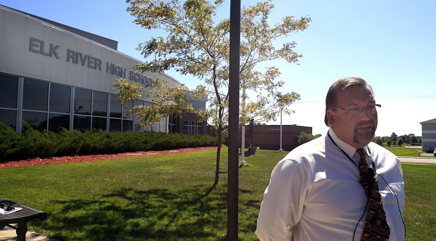 Elk River High School Superintendent Mark Bezek