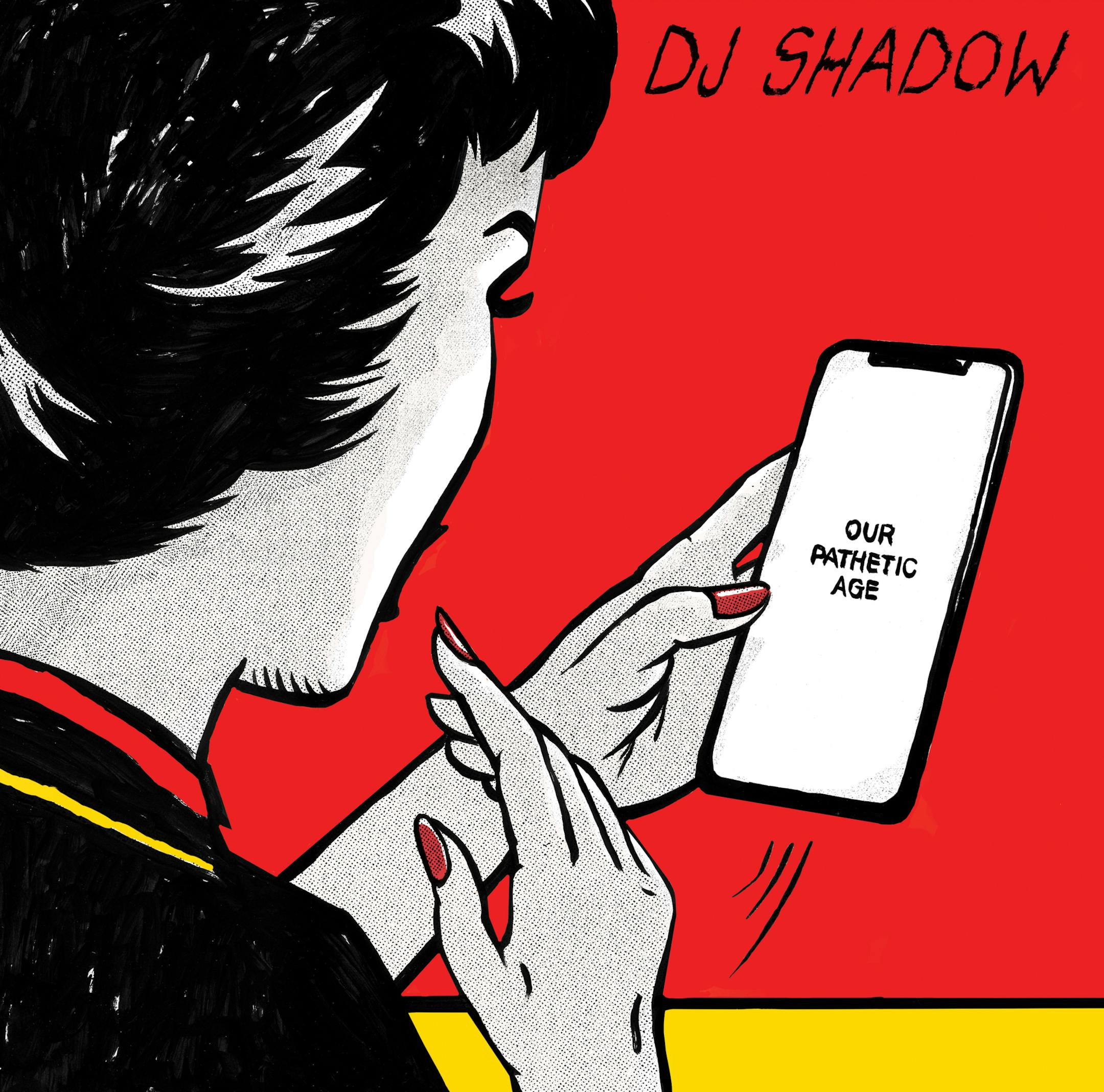 This cover image released by Mass Appeal shows "Our Pathetic Age," by DJ Shadow. (Mass Appeal via AP)