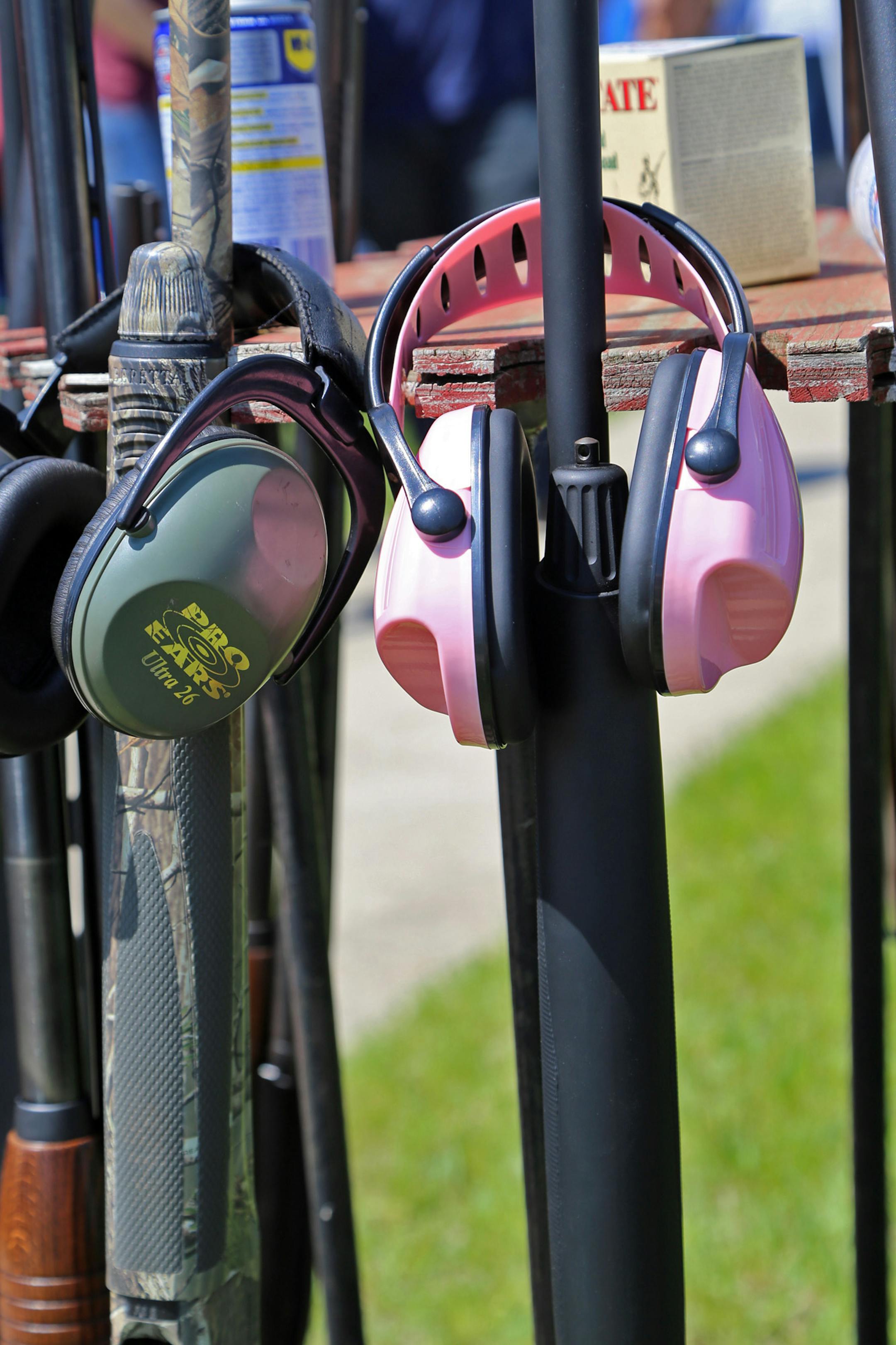 Trapshooting is the only high school sport in which boys and girls compete together. The sport is also open to physically challenged students.