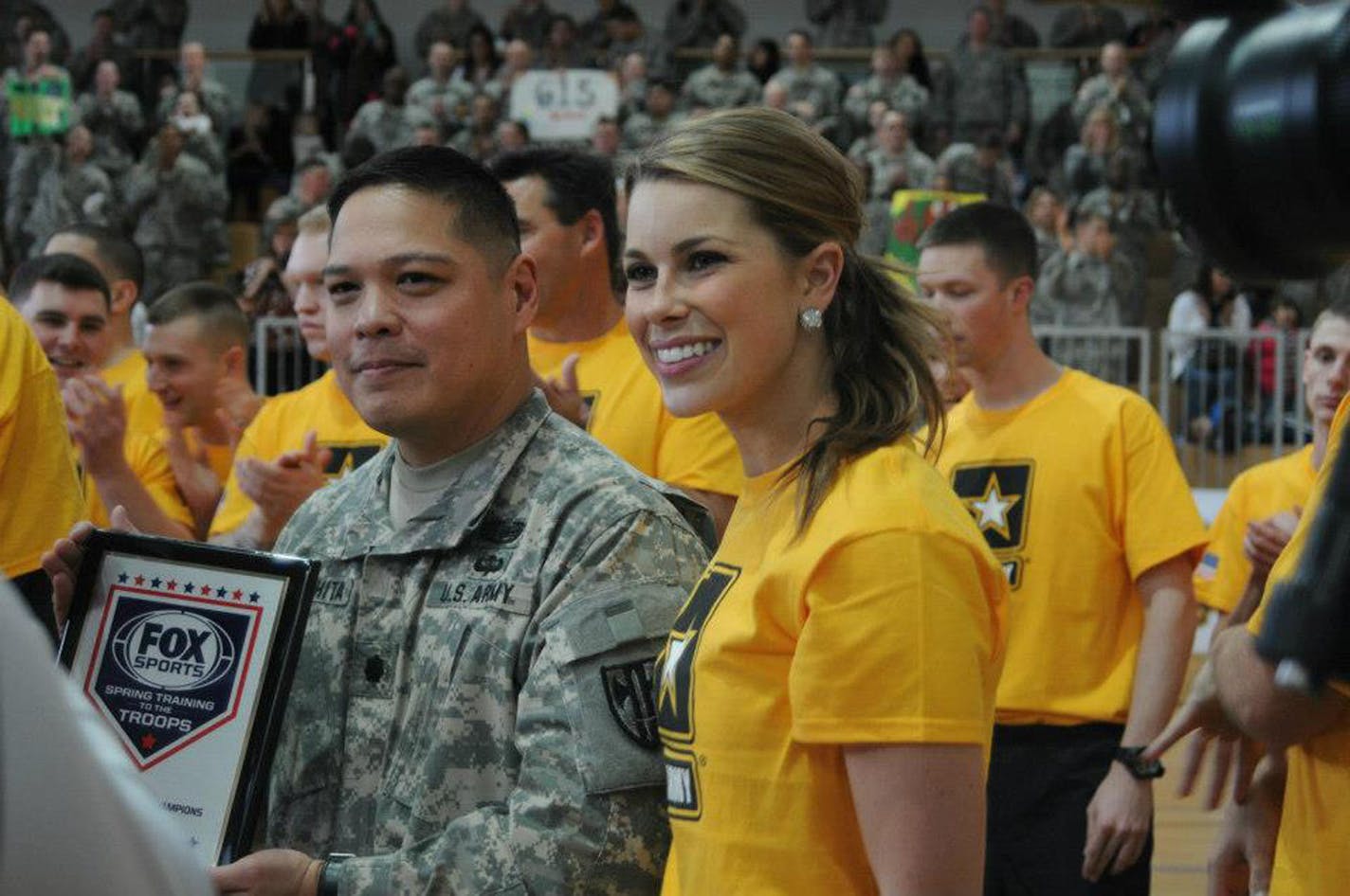 Former FSNorth Girl Jenny Taft, who now is a reporter for Fox Sports 1, went on a trip to Germany to represent the network in 2013.