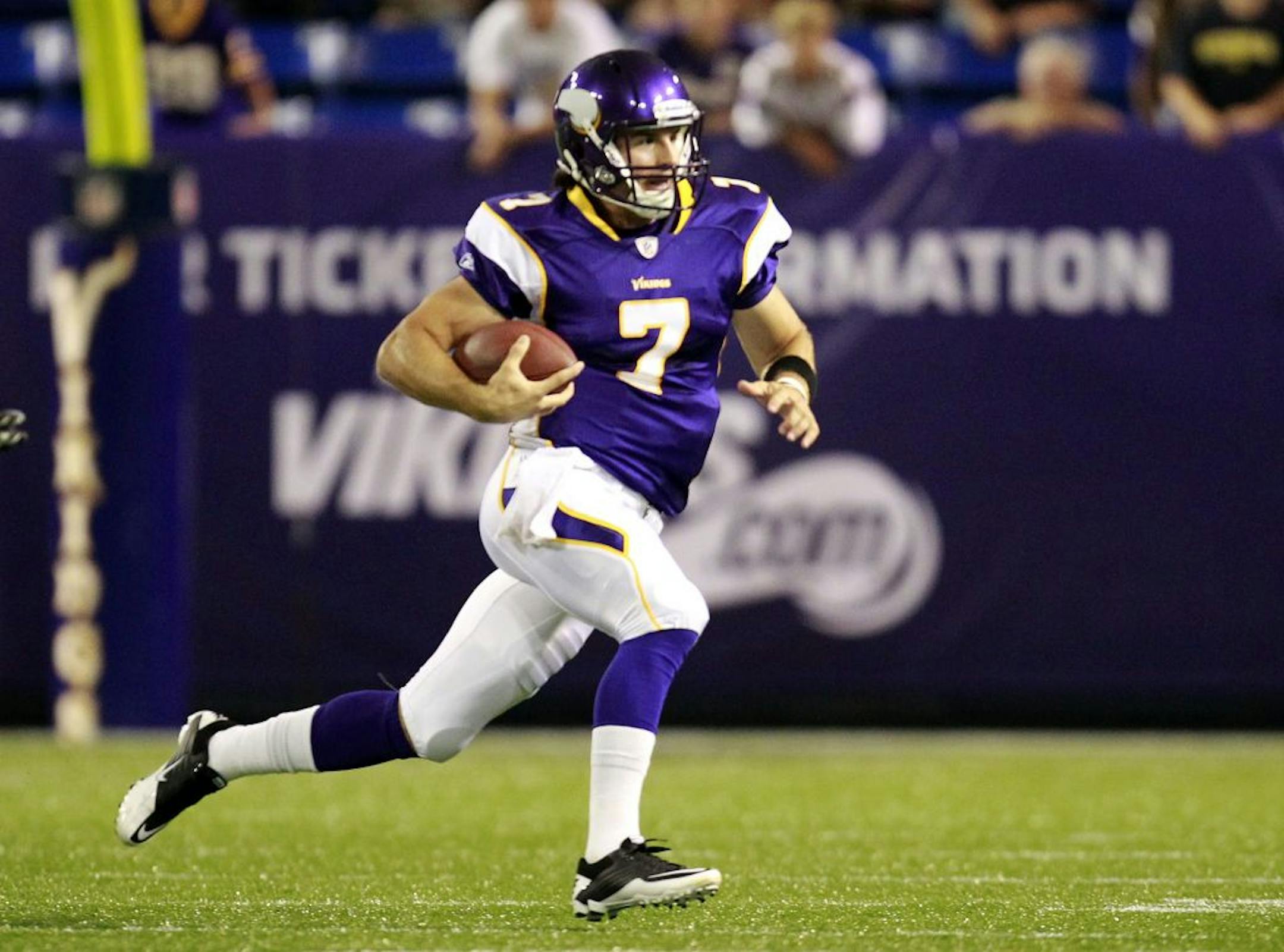 Vikings quarterback Christian Ponder