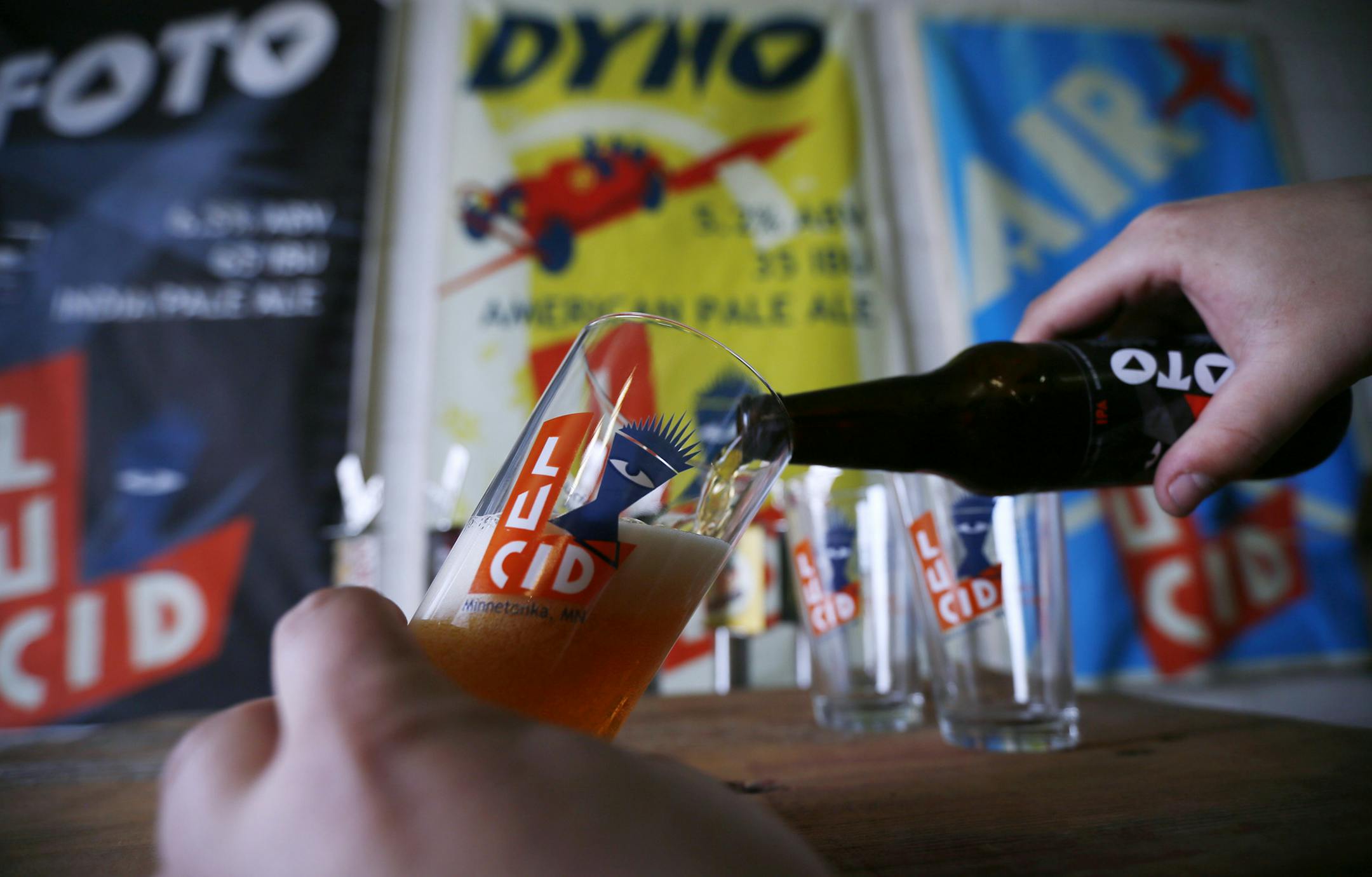 Lucid, Bad Weather and Badger Hill Brewing make up a brewing cooperative in Minnetonka, and they just doubled their capacity with new tanks. Now they are worried that the new proposed alcohol tax will threaten their plans to expand. Wednesday May 8, 2013 Minnetonka , MN. ] JERRY HOLT ‚Ä¢ jerry.holt@startribune.com