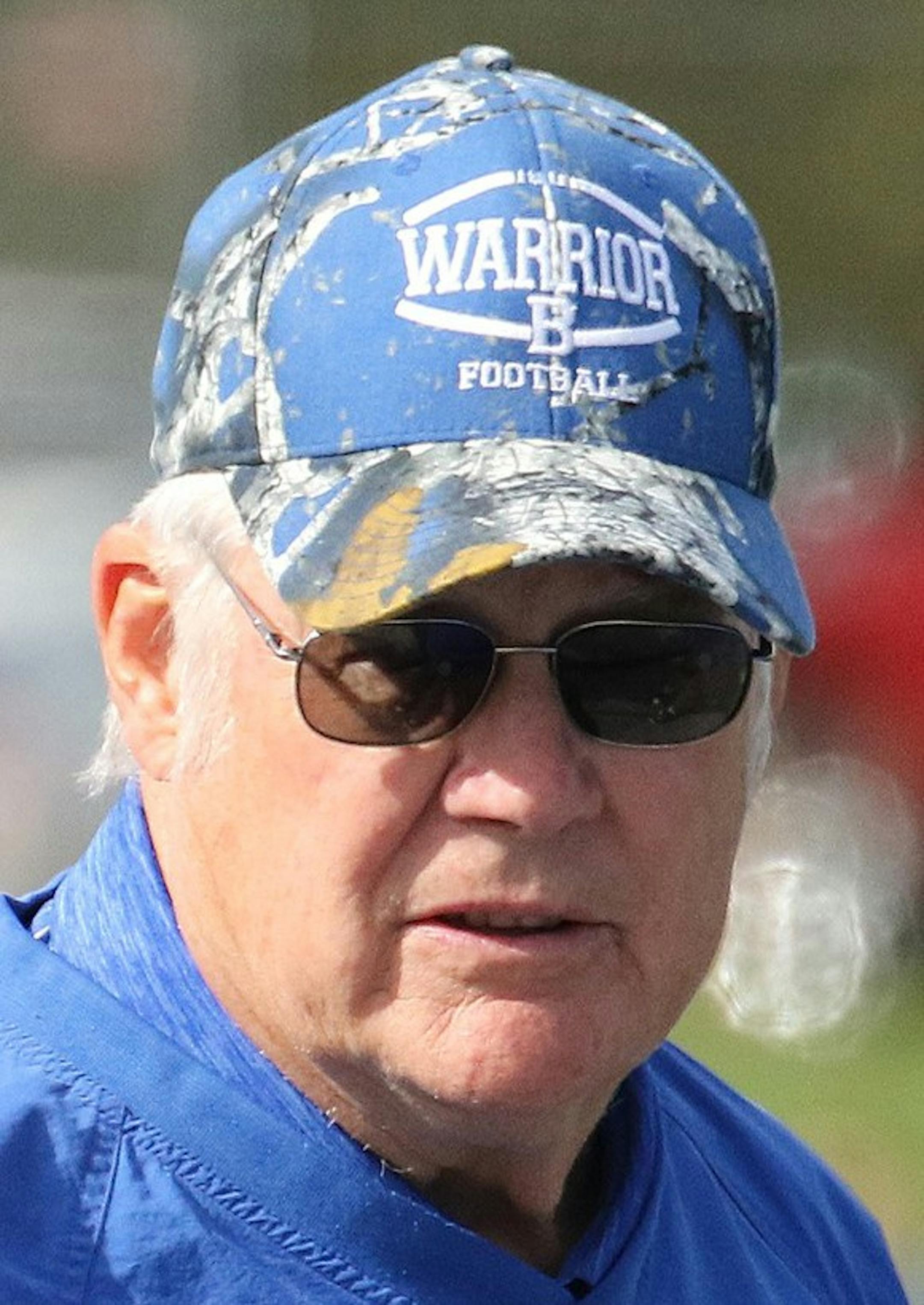Brainerd football coach Ron Stolski ORG XMIT: MIN1710031354442162