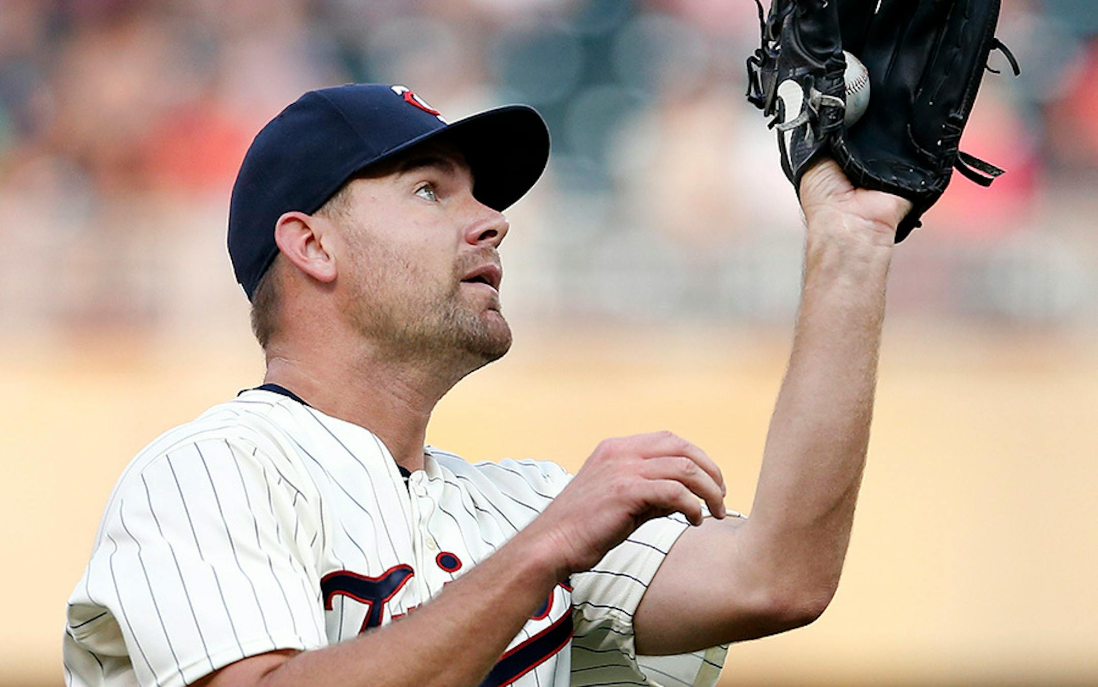 Minnesota Twins starting pitcher Mike Pelfrey