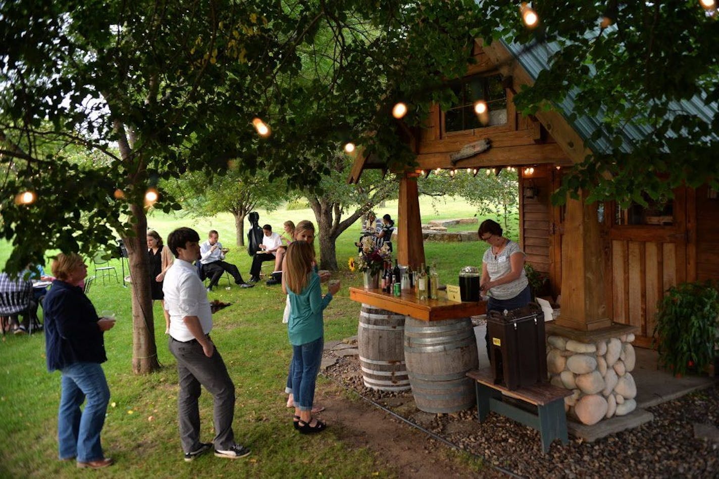 The Alexis Bailly Vineyard in Hastings conducts wine tastings and other events.