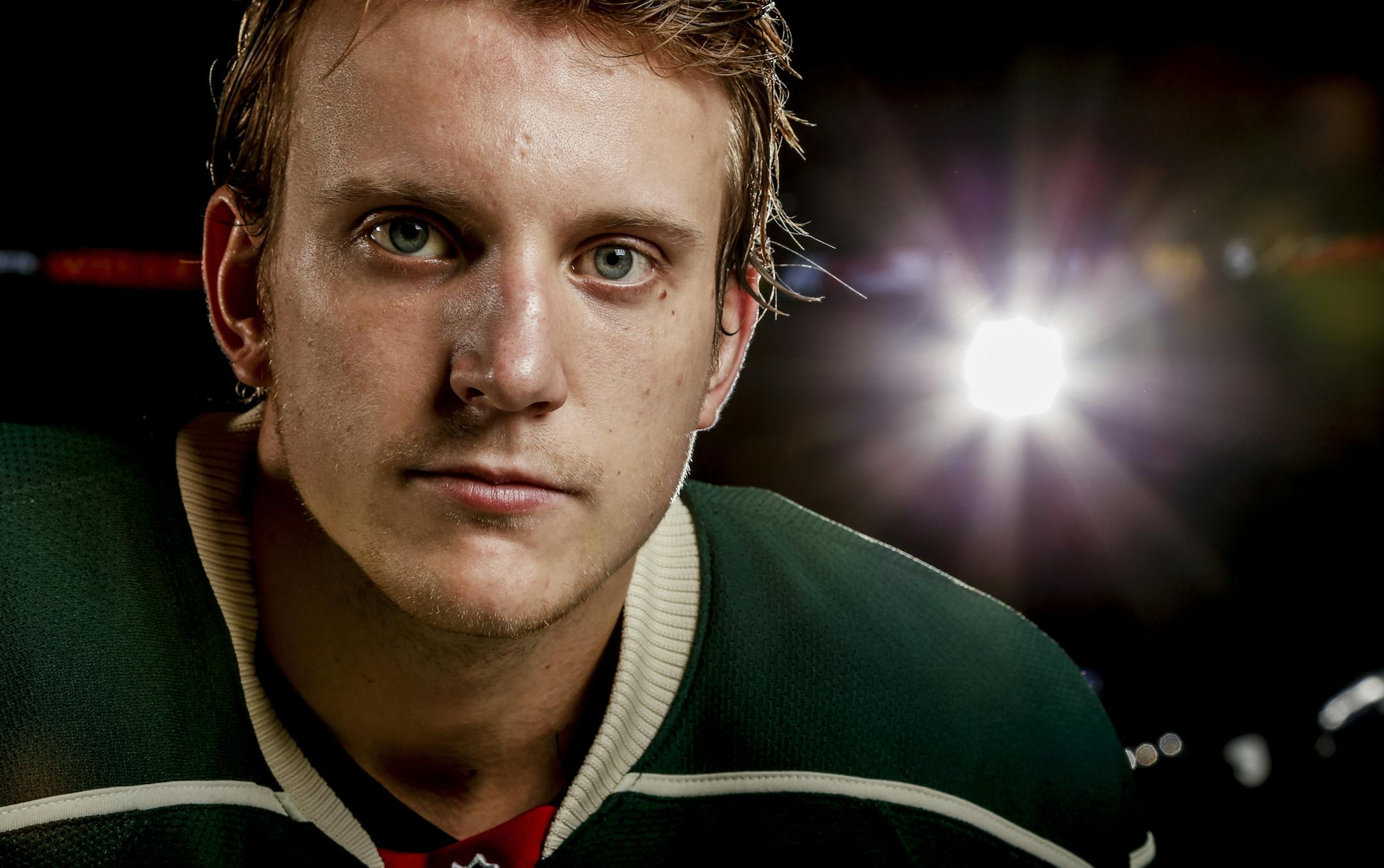 Minnesota Wild Jonas Brodin. ] CARLOS GONZALEZ cgonzalez@startribune.com - October 6, 2014 , St. Paul, Minn., Xcel Energy Center, NHL, Minnesota Wild