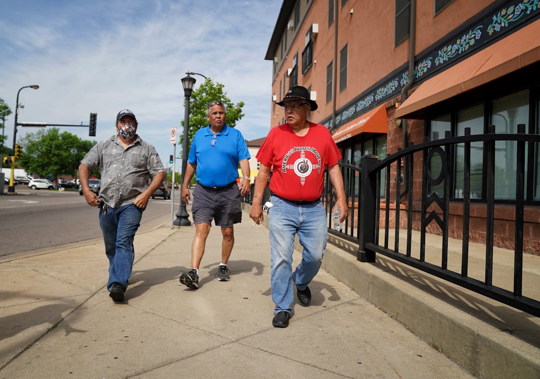 American Indian patrol in Minneapolis credited with saving buildings during  protests