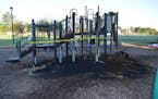 A fire at Shadowbrook East Park in late September burned a playground structure and caused more than $30,000 worth of damage. It's one of six arson in
