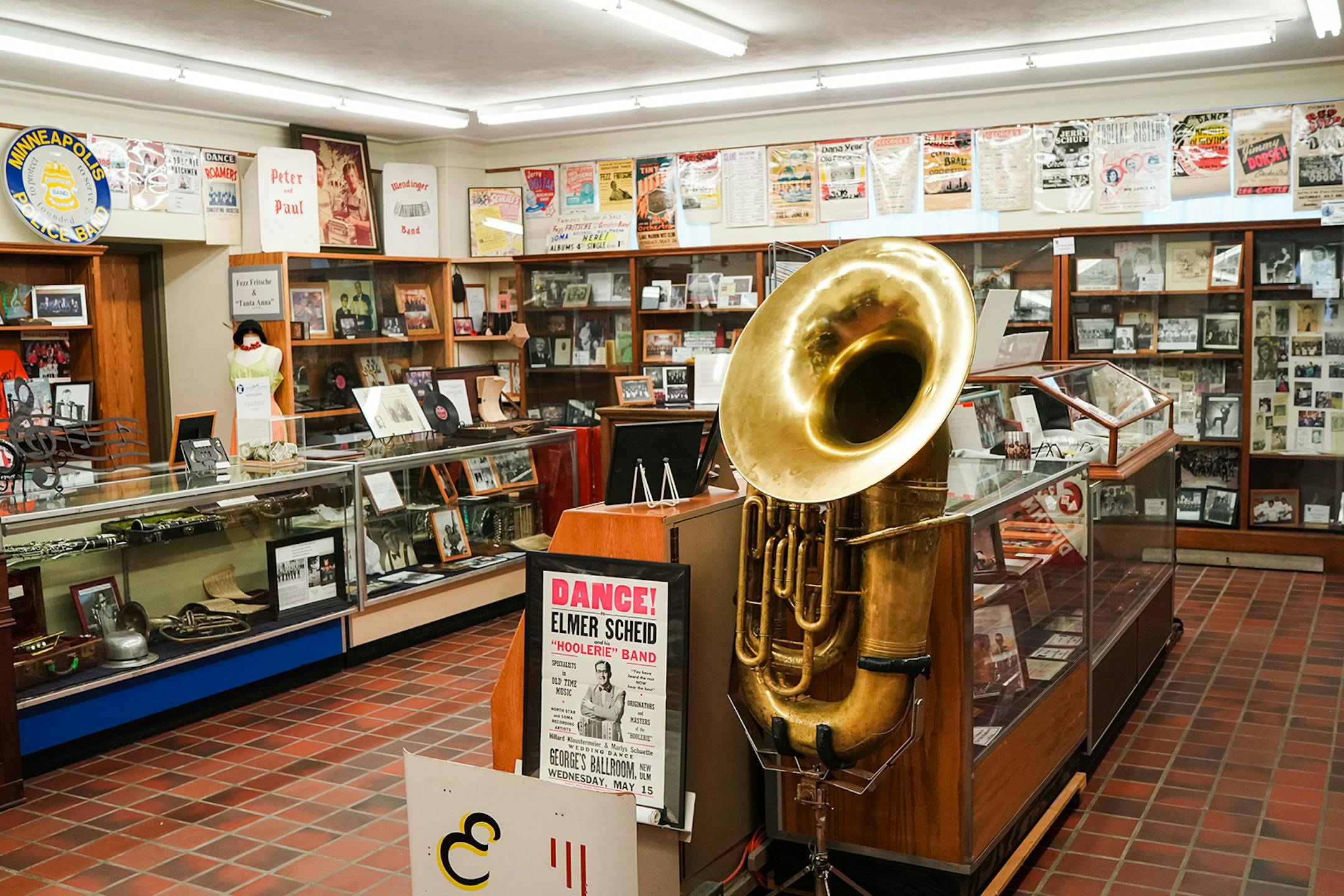 The Minnesota Music Hall of Fame in New Ulm, Minnesota.