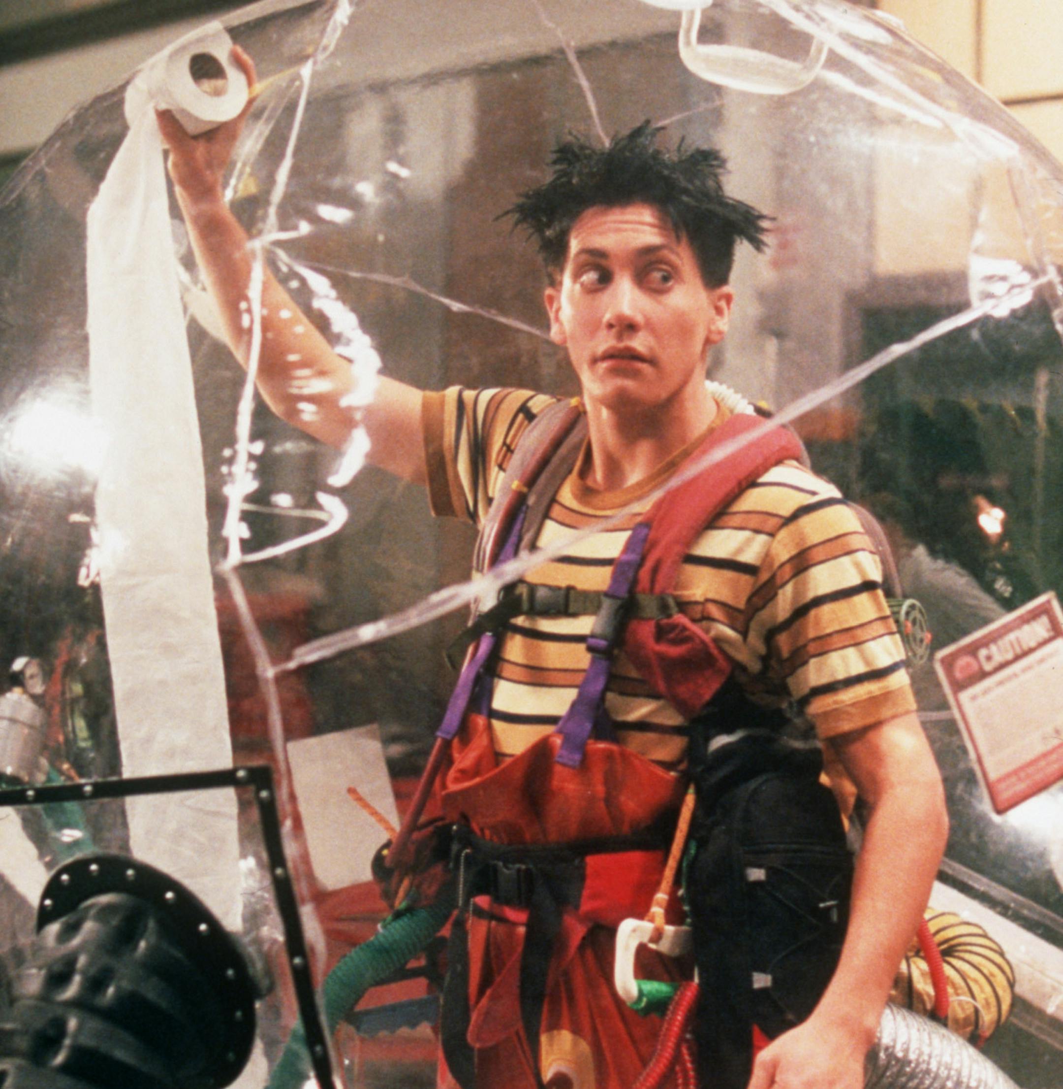 Jimmy Livingston (Jake Gyllenhaal) in "Bubble Boy" ORG XMIT: MIN2013091610235619