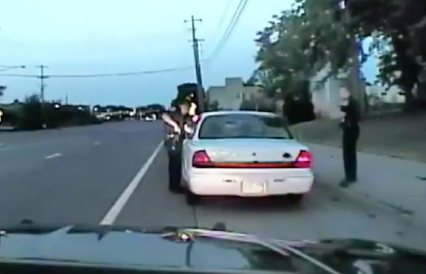 Squad dashcam video -- Yanez case. 3 of 8.