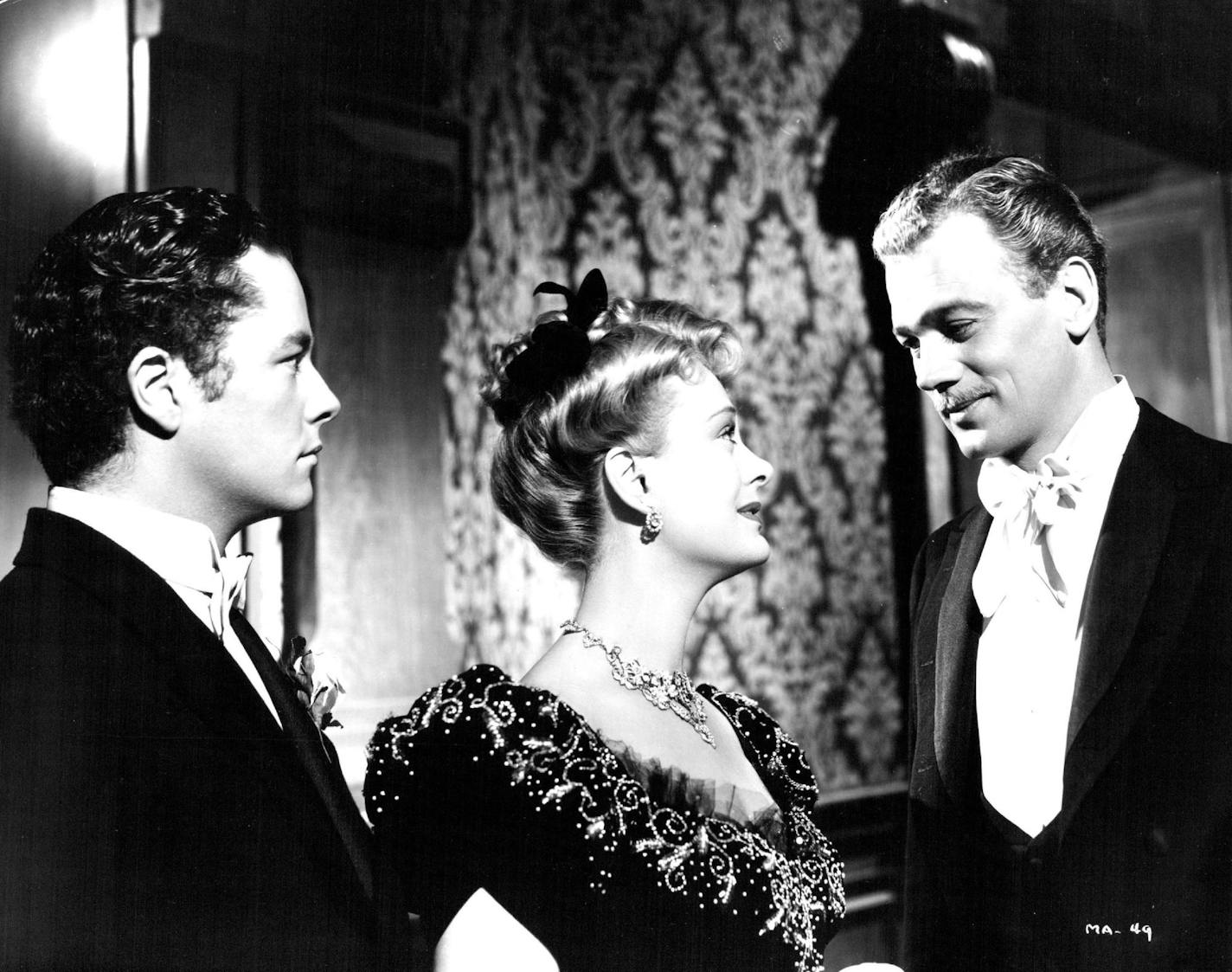 "The Magnificent Ambersons" with Tim Holt, Dolores Costello and Joseph Cotten.