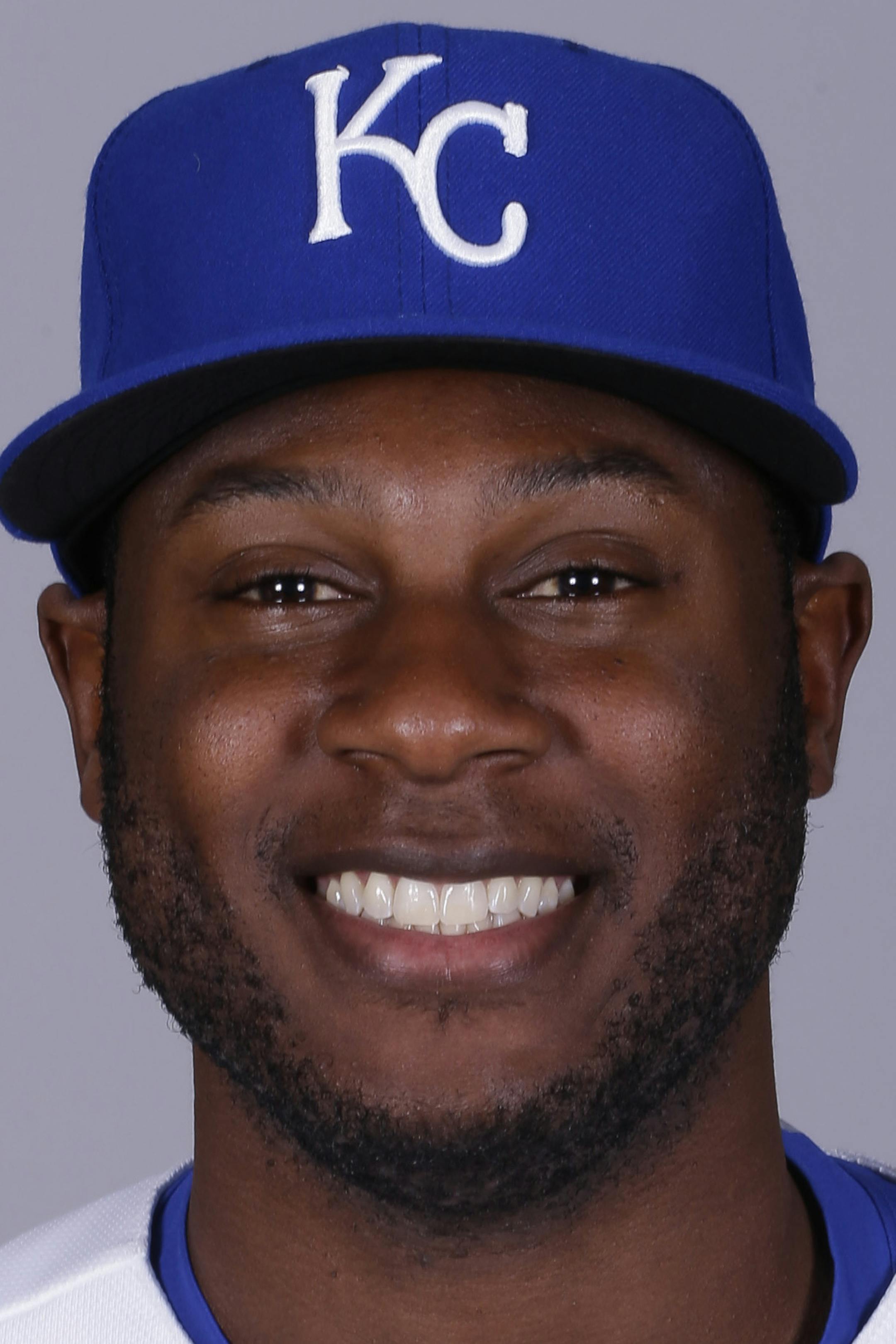 This is a 2015 photo of Lorenzo Cain of the Kansas City Royals baseball team. This image reflects the Kansas City Royals active roster as of Friday, Feb. 27, 2015, when this image was taken. (AP Photo/Charlie Riedel) ORG XMIT: OTKCR