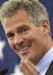 FILE - In this March 14, 2014 file photo, former Massachusetts Senator Scott Brown acknowledges his wife Gail in Nashua, N.H., as he announces plans t