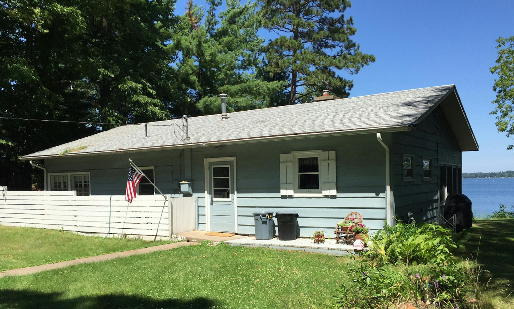LuAnn Mickelson cabin for Outdoors Weekend.