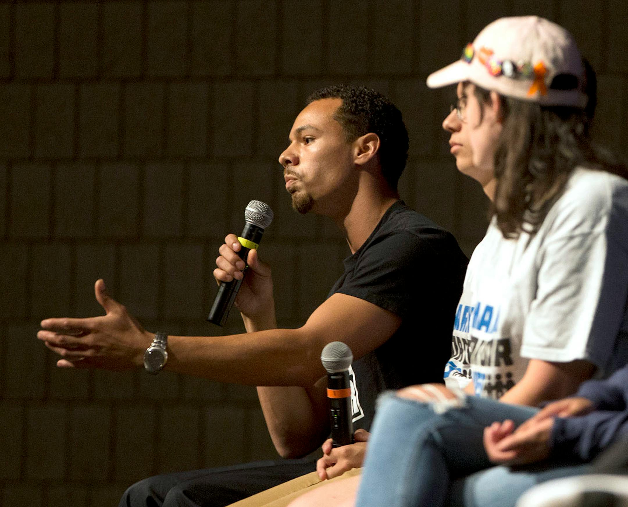 Jaylin Gratsy shares his thoughts on gun violance in black communities.
