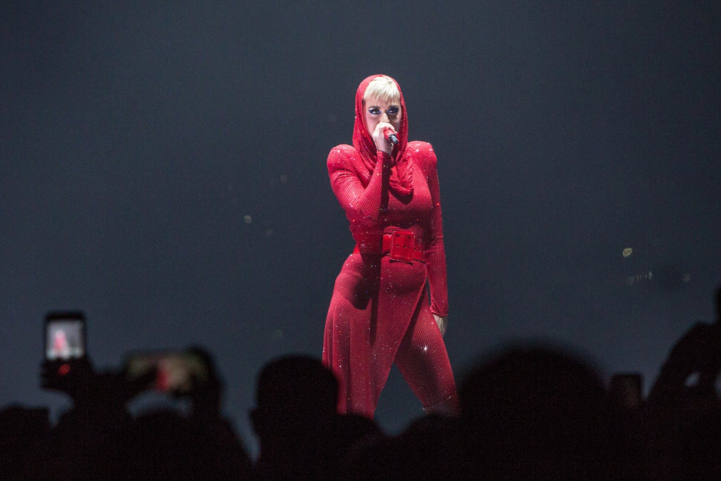 Katy Perry performs at the Xcel Energy Center. [ Special to Star Tribune, photo by Matt Blewett, Matte B Photography, matt@mattebphoto.com, December 1, 2017, Xcel Energy Center, St. Paul, Minnesota, SAXO 1005012815 perry120217