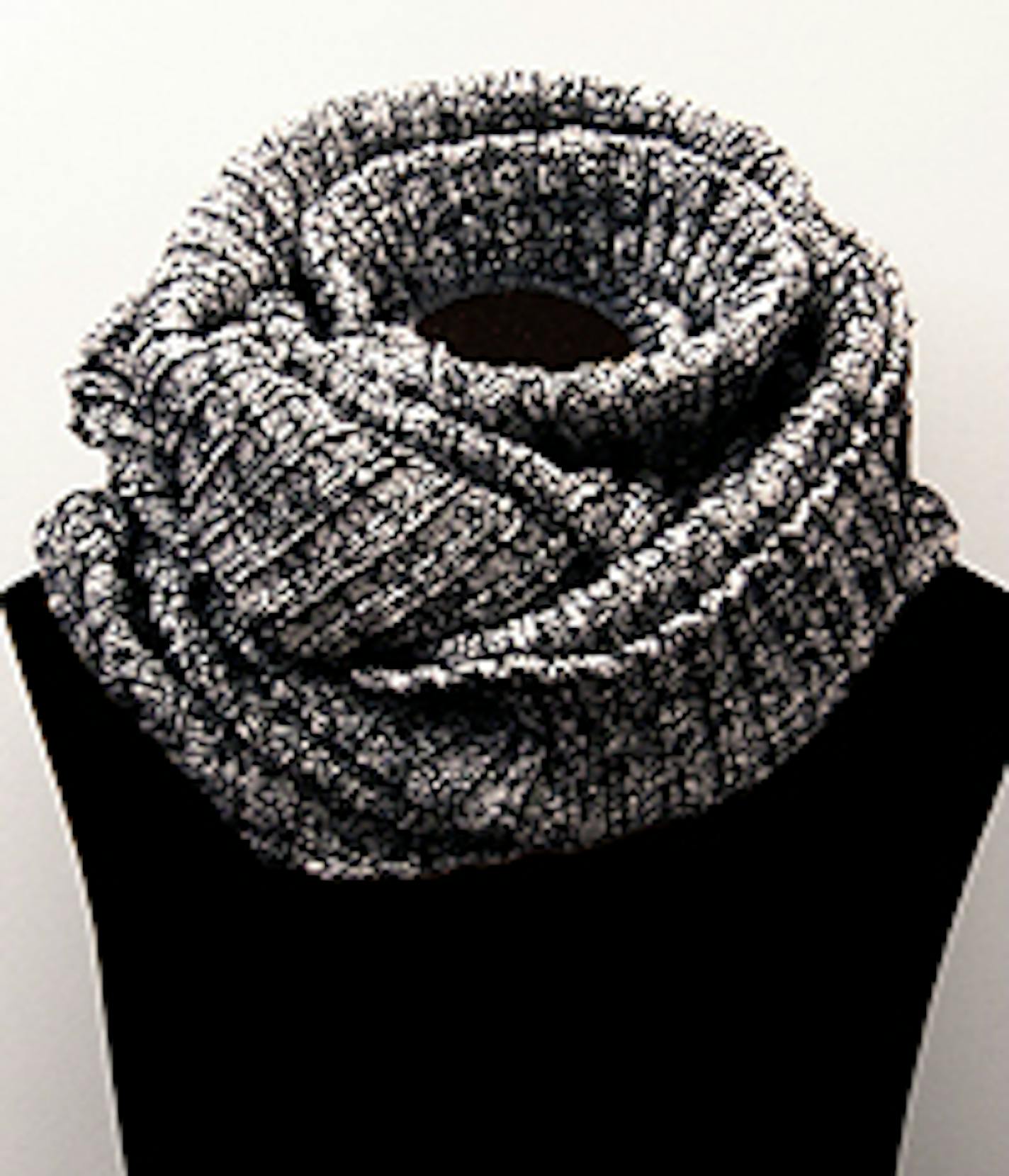 Roe Wolfe carries scarves by Minnesota designer Kevin Kramp, such as this circle scarf for $225