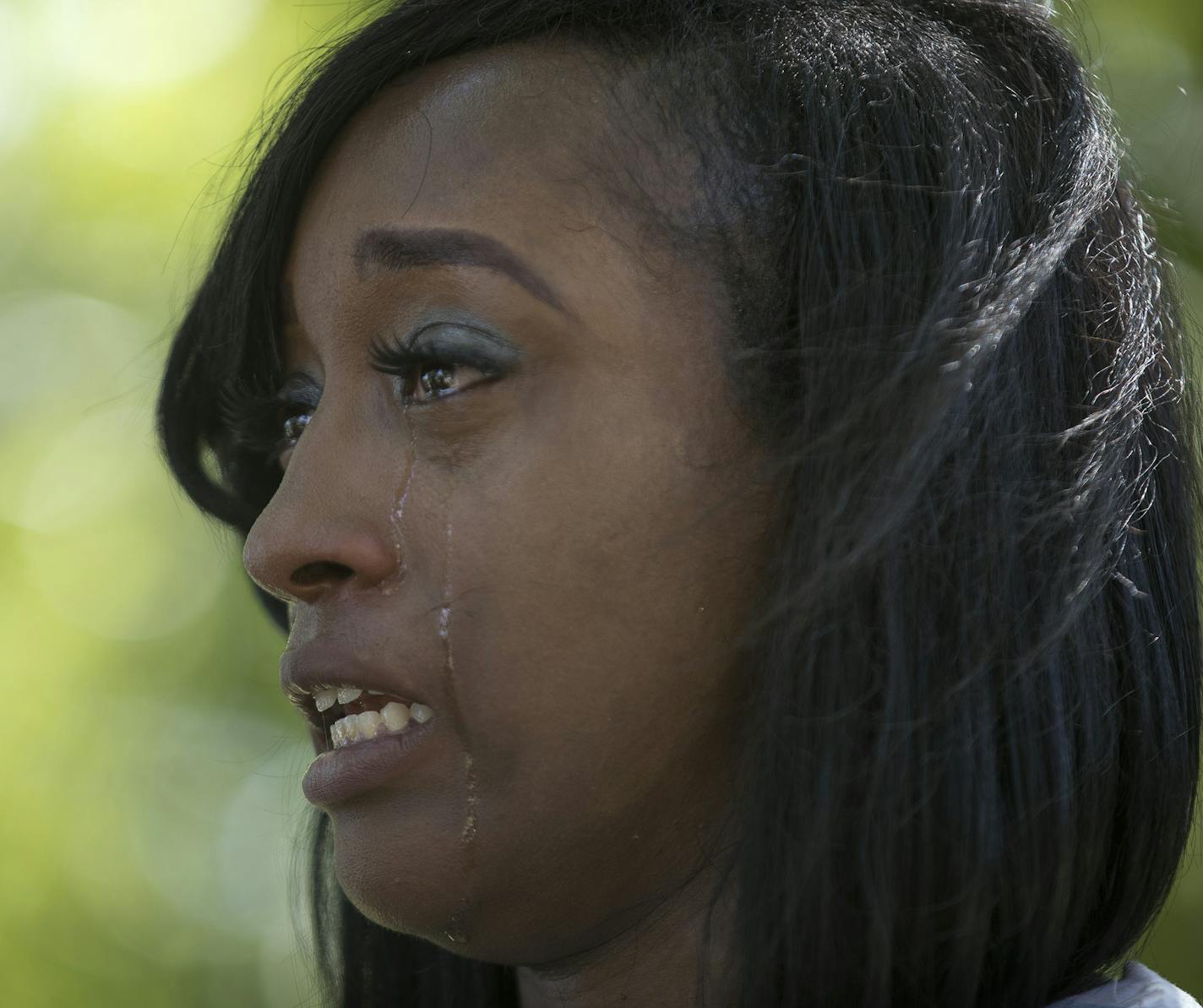 Diamond Reynolds the girlfriend of Philando Castile talked about what her life has been like since he was killed one year ago during a gathering in his honor Thursday July 6, in St. Paul, MN. ] JERRY HOLT &#xef; jerry.holt@startribune.com