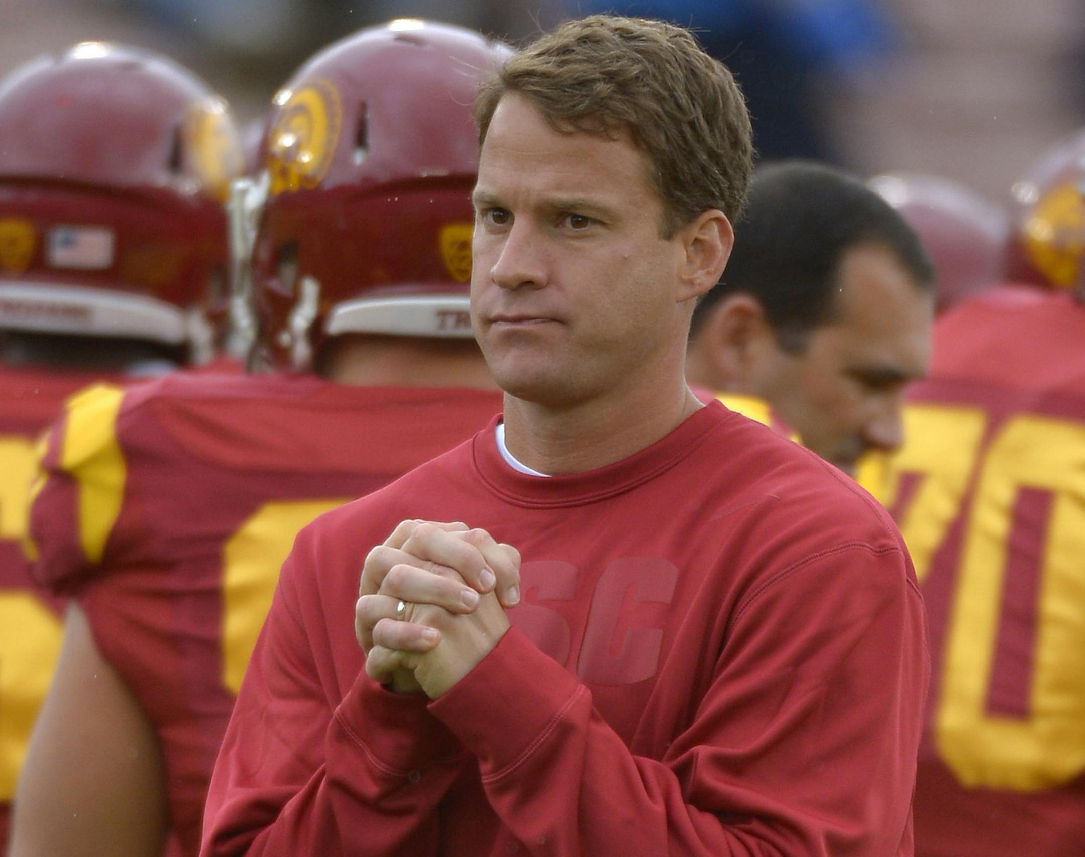 Former Southern California head coach Lane Kiffin.
