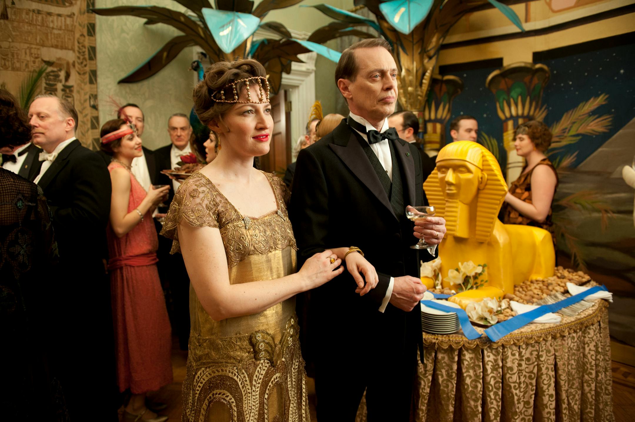 Kelly Macdonald and Steve Buscemi in "Boardwalk Empire."