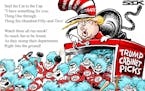 Sack cartoon: Trump's Cabinet