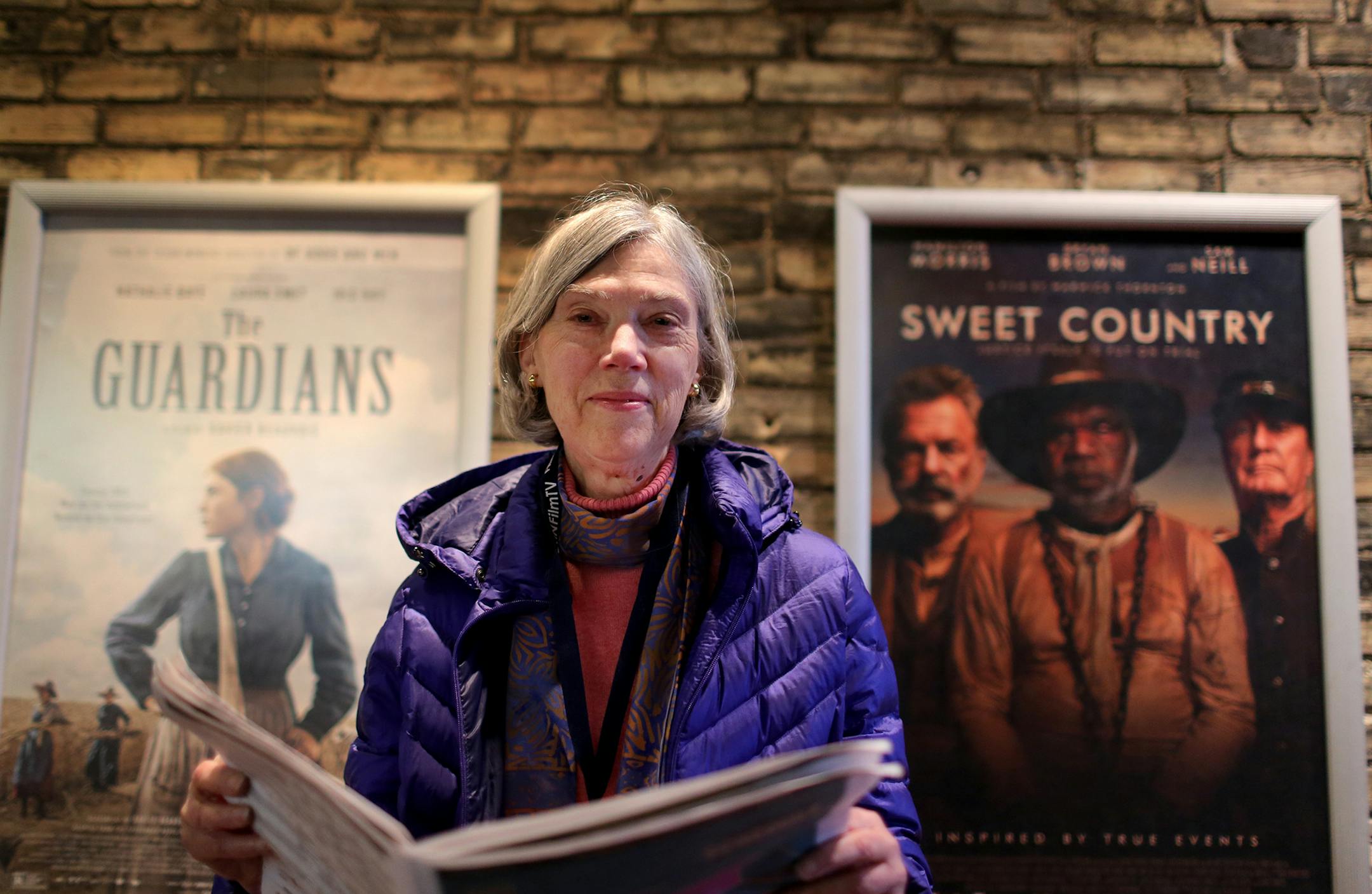 Bonnie Palmquist, film festival superfan.