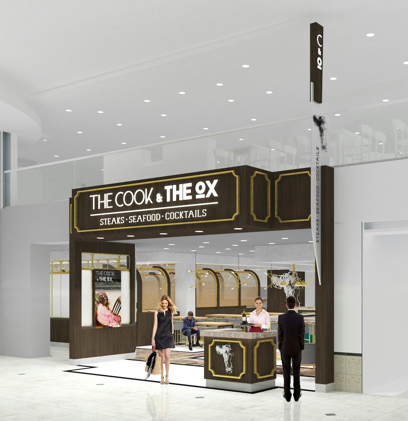 The Cook & The Ox will open at MSP Airport on August 1