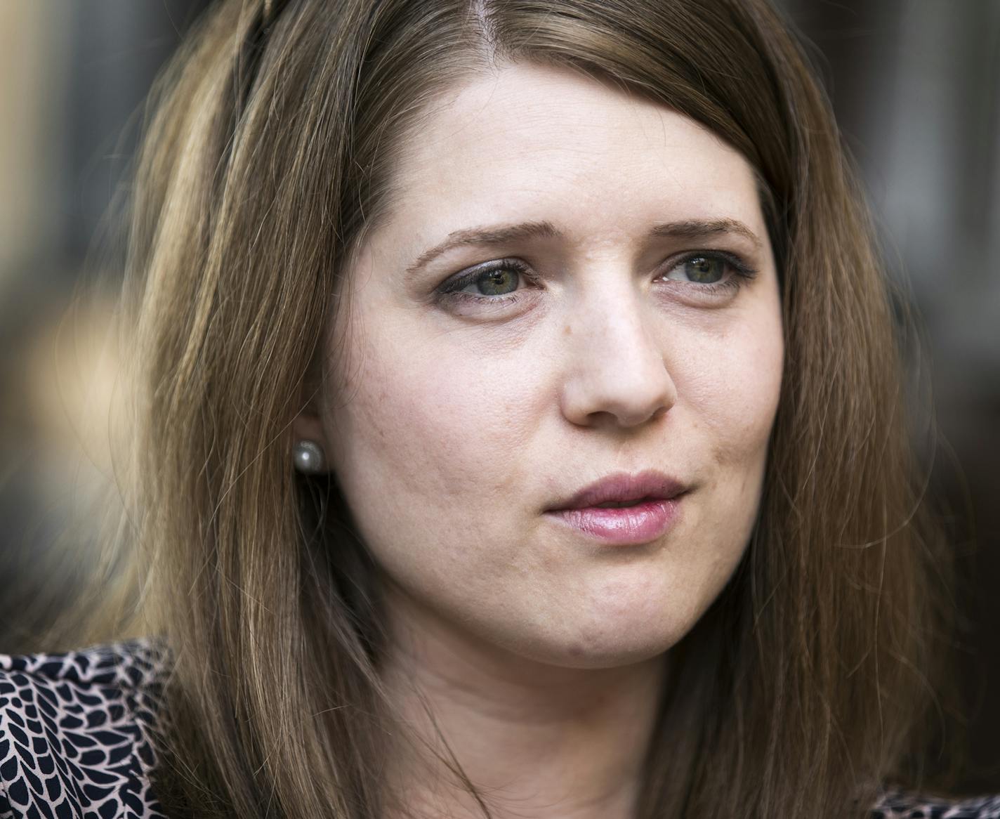 Lisa Johnson, a member of Fourth Generation, speaks during an interview in Minneapolis. ] (Leila Navidi/Star Tribune) leila.navidi@startribune.com BACKGROUND INFORMATION: Clare Eisenberg and Lisa Johnson, two members of Fourth Generation, pose for a photo at St. Anthony Main in Minneapolis on Friday, September 9, 2016. The Minneapolis Foundation has created some middle ground for younger, middle-class do-gooders who want to be a bit more intentional about their giving. It's called the Fourth Gen