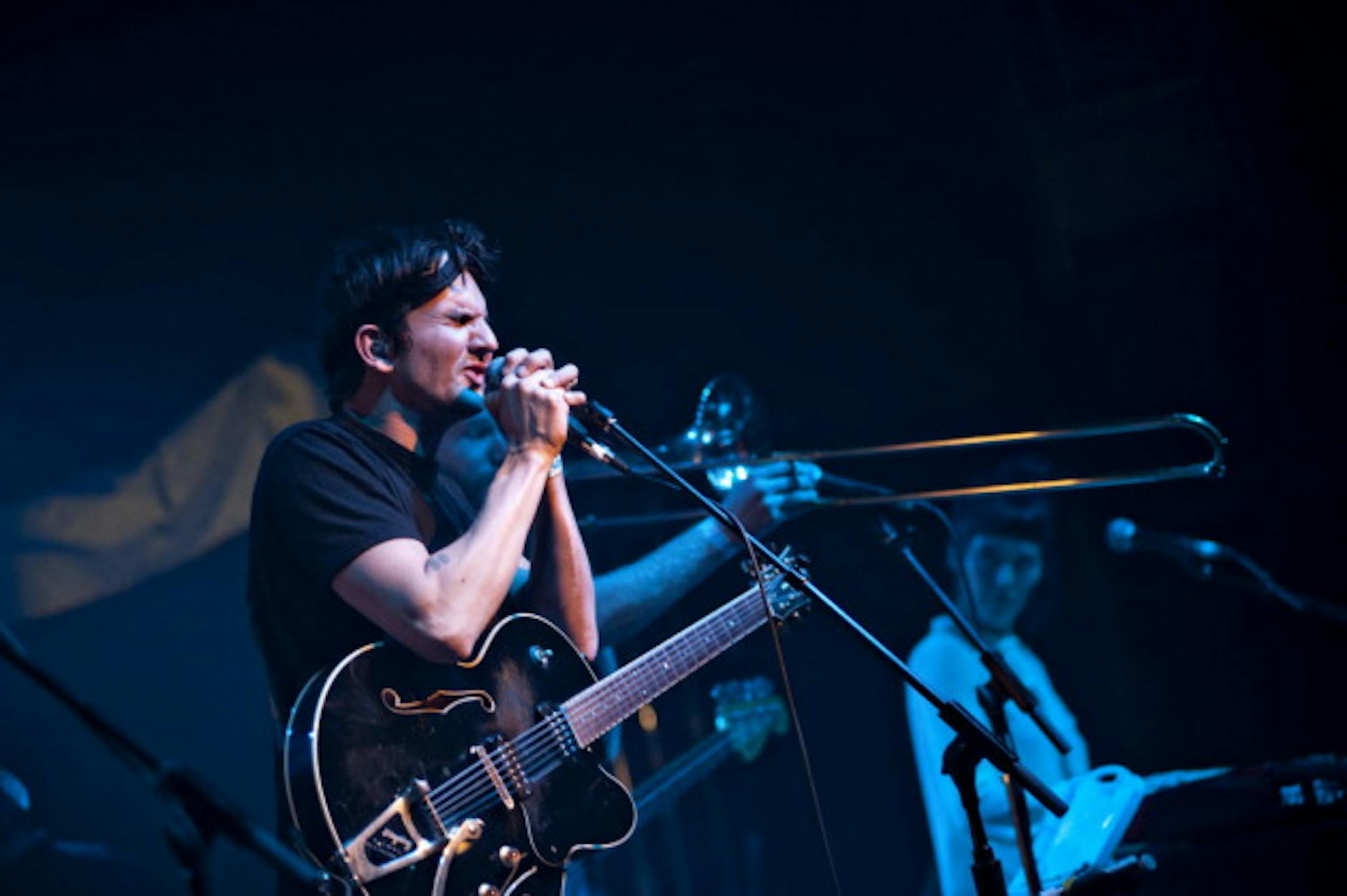 Craig Minowa and Cloud Cult played First Avenue last month for the Current's birthday party and will return April 27-28. / Photo by Leslie Plesser