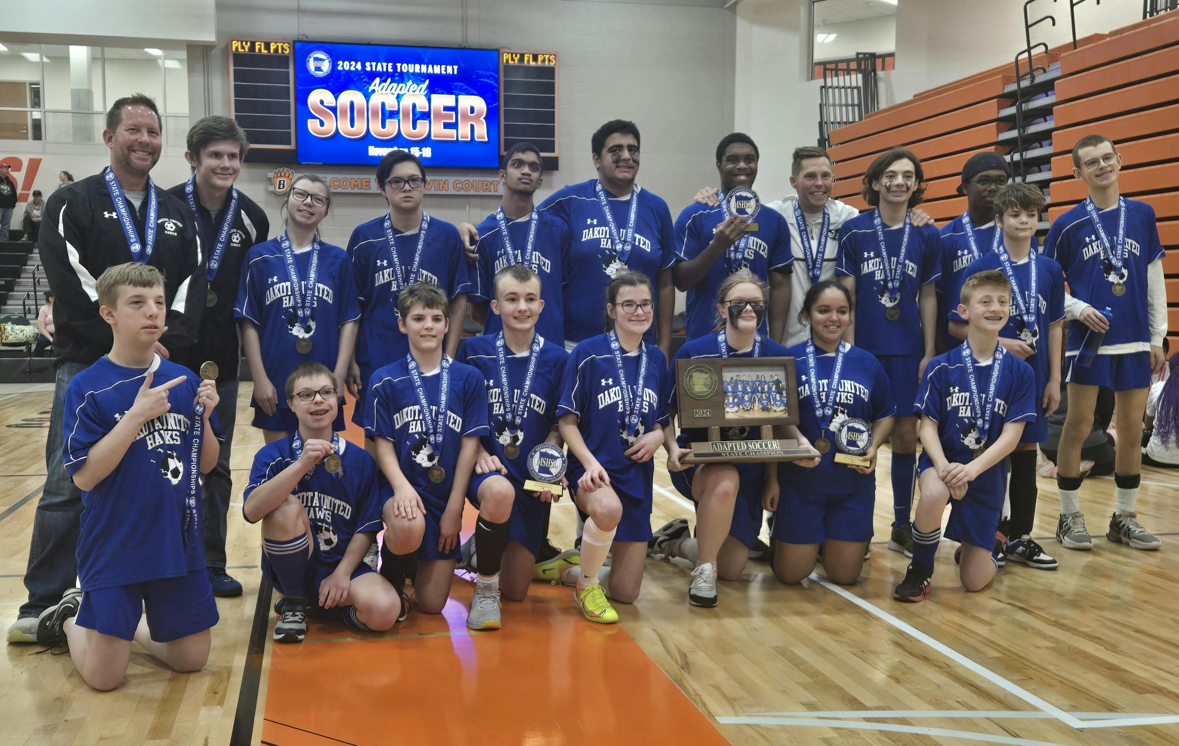 Adapted soccer state titles are secured